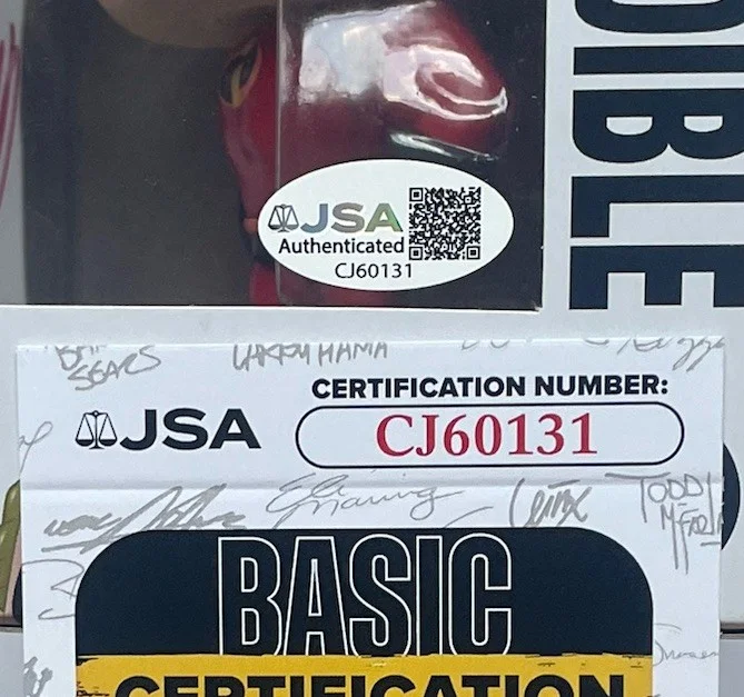 Craig T Nelson — Craig T Nelson Hand Signed Funko JSA Authentic The Incredibles, изображение 3