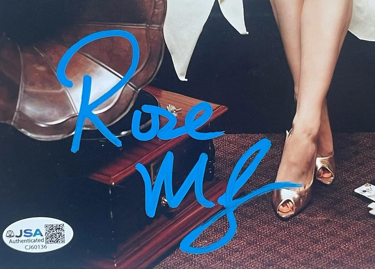 Rose Mcgowan — Rose McGowan Hand Signed 8x10 Photo JSA Authenticated Actress, image 2