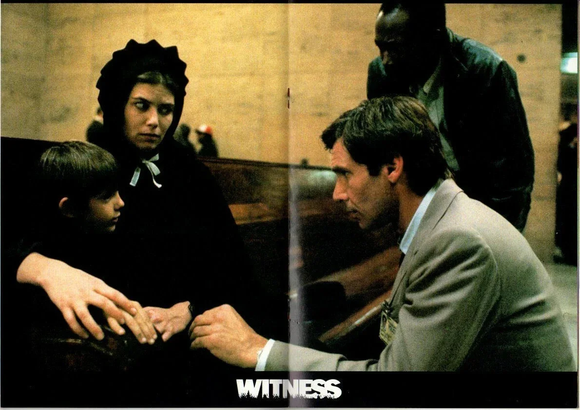 WITNESS Japanese Souvenir Program 1985, Harrison ford, Kelly McGillis, изображение 2
