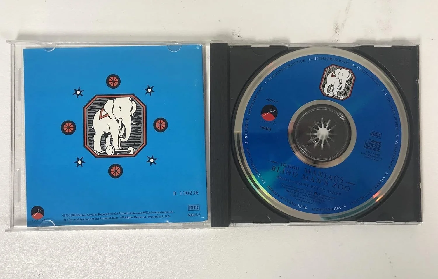 Natalie Merchant Signed Autographed "10,000 Maniacs" Music CD Compact Disc, изображение 2