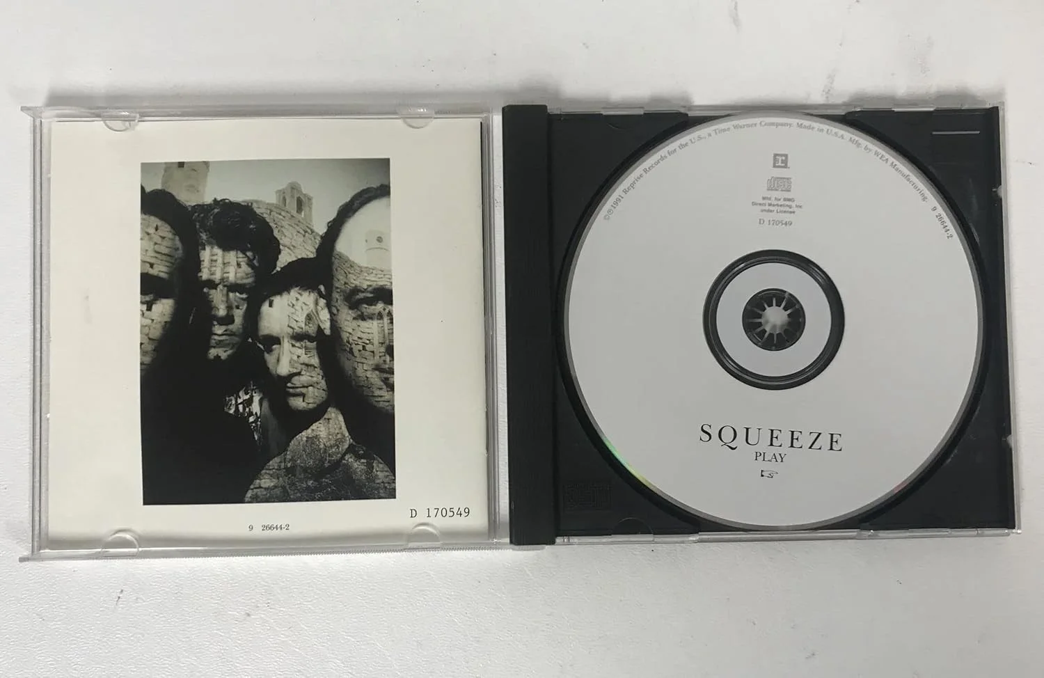 Glenn Tillbrook & Chris Difford Signed Autographed "Squeeze" CD Compact Disc, image 2