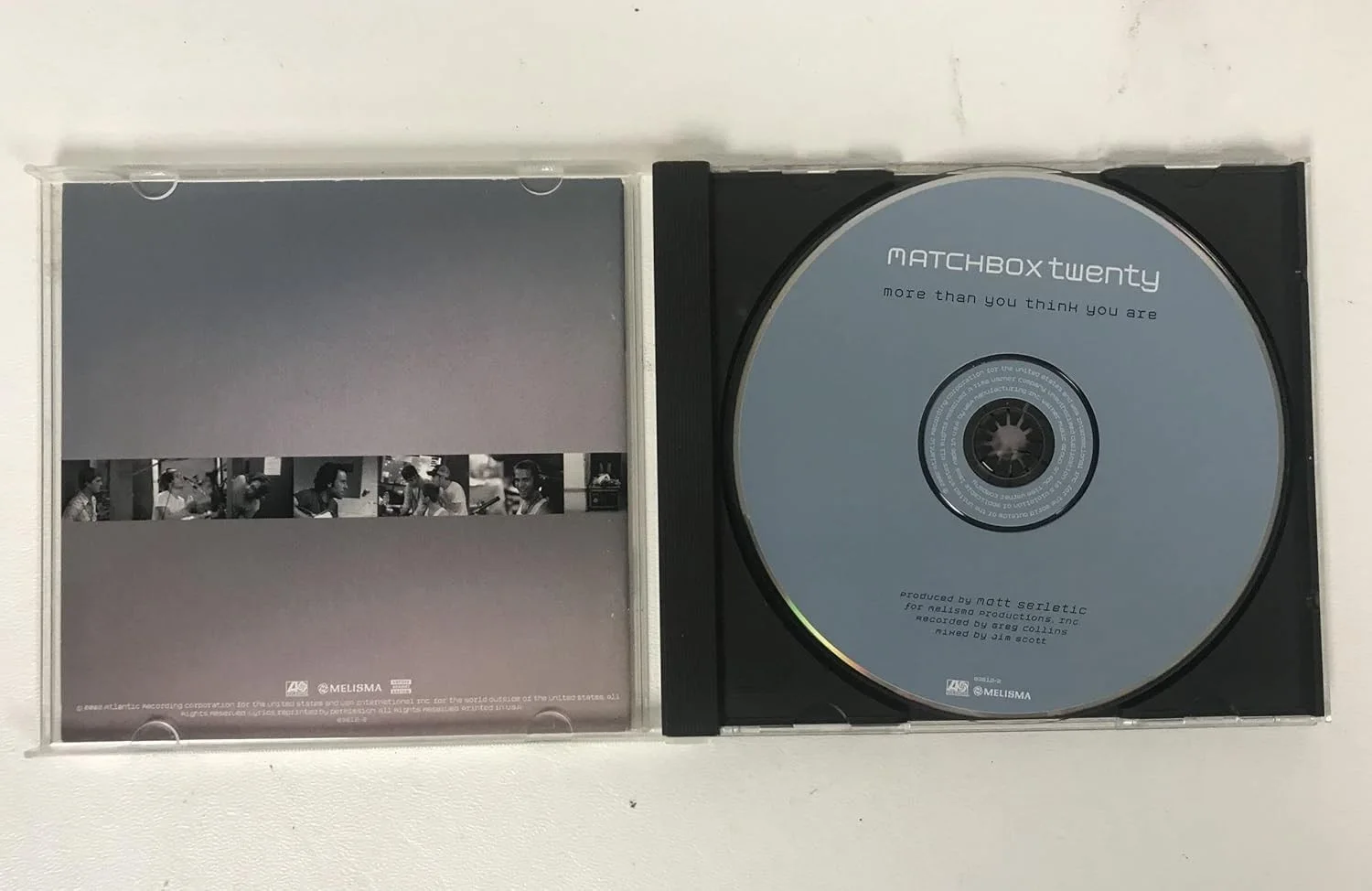 Rob Thomas Signed Autographed "Matchbox Twenty" Music CD Compact Disc, image 2