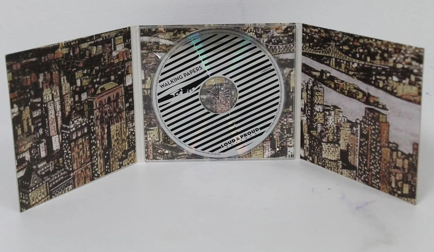Walking Papers Band Signed Autographed "Walking Papers" Music CD Duff McKagen, image 2