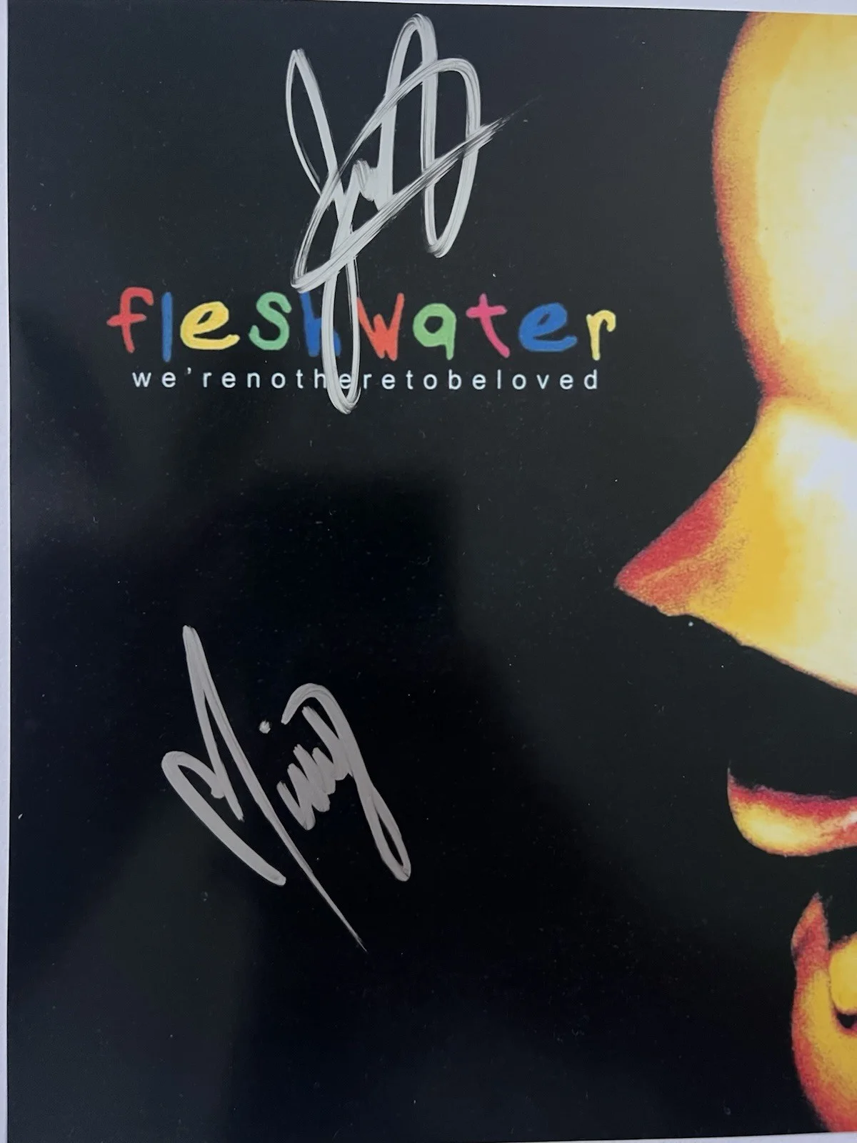 Marisa Shirar & Jonathan Lhaubouet Signed 8x10 Photo Fleshwater Autograph, изображение 2