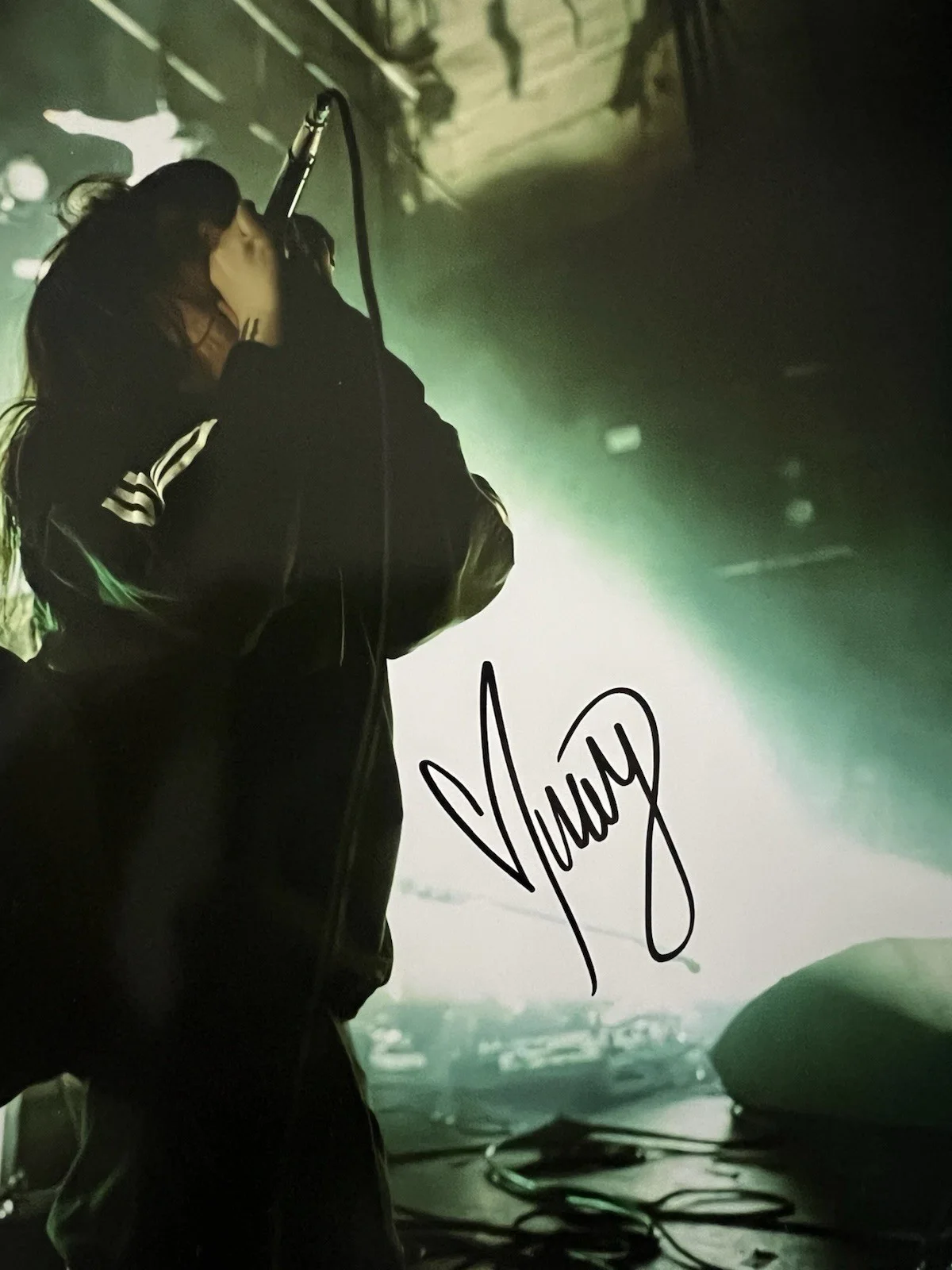 Marisa Shirar Signed 8x10 Photo Fleshwater Rock Band Musician Autograph, изображение 2