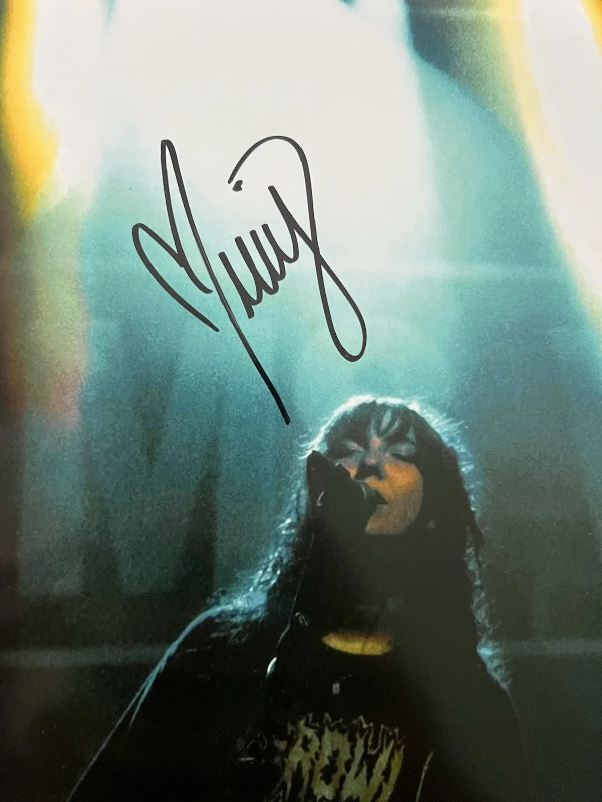 Marisa Shirar Signed 8x10 Photo Fleshwater Rock Band Musician Autograph, изображение 2