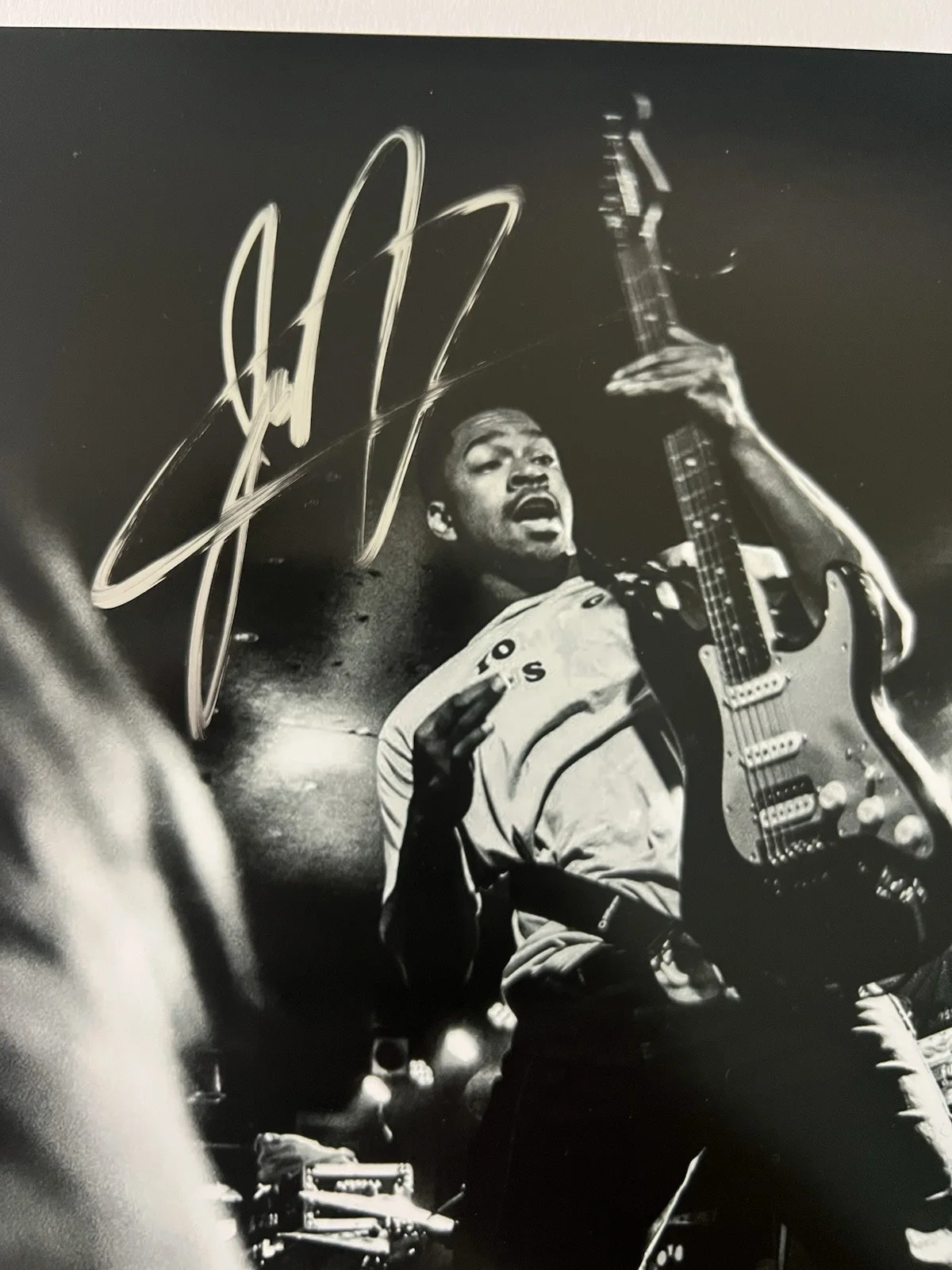Jonathan Lhaubouet Signed 8x10 Photo Fleshwater Rock Band Autograph, изображение 2