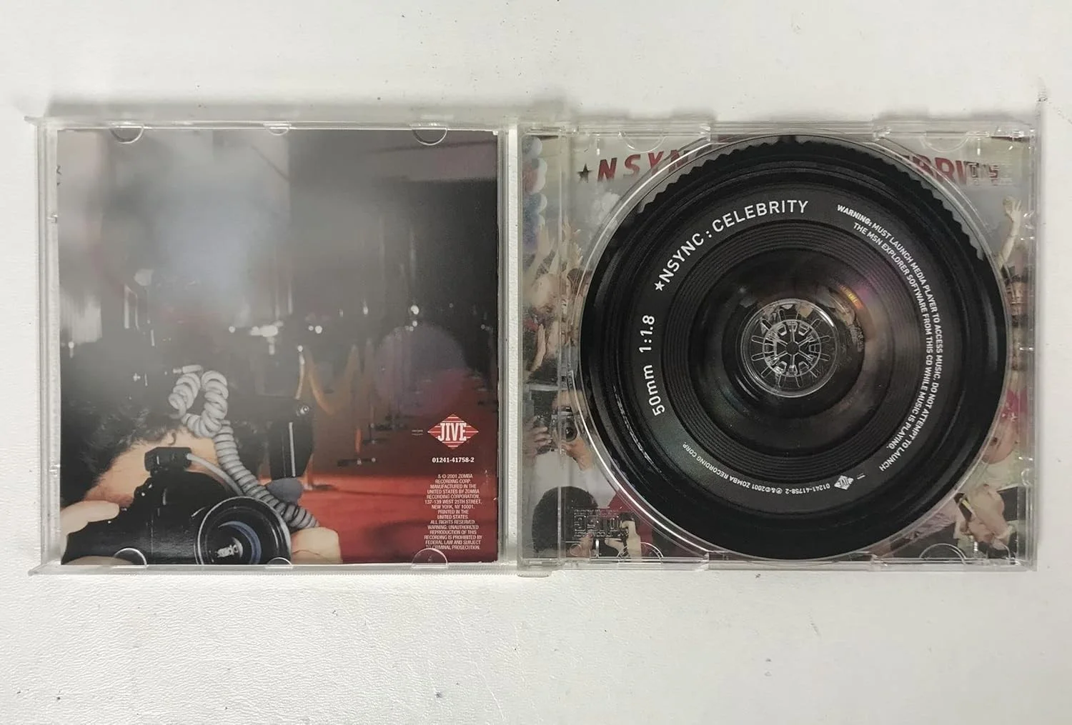 Justin Timberlake Signed Autographed "NSYNC" Music CD Compact Disc, image 2