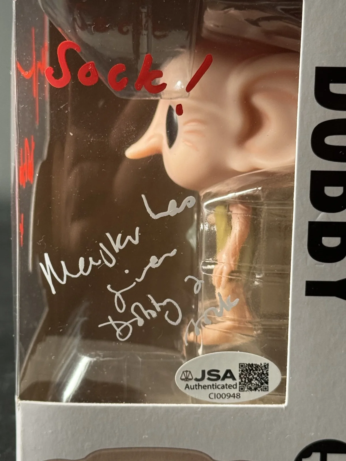 Toby Jones — TOBY JONES SIGNED DOBBY FUNKO POP HARRY POTTER AUTOGRAPHED JSA COA, image 3