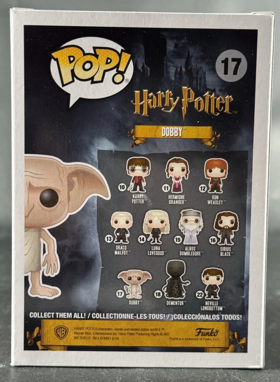 Toby Jones — TOBY JONES SIGNED DOBBY FUNKO POP HARRY POTTER AUTOGRAPHED JSA COA, image 4