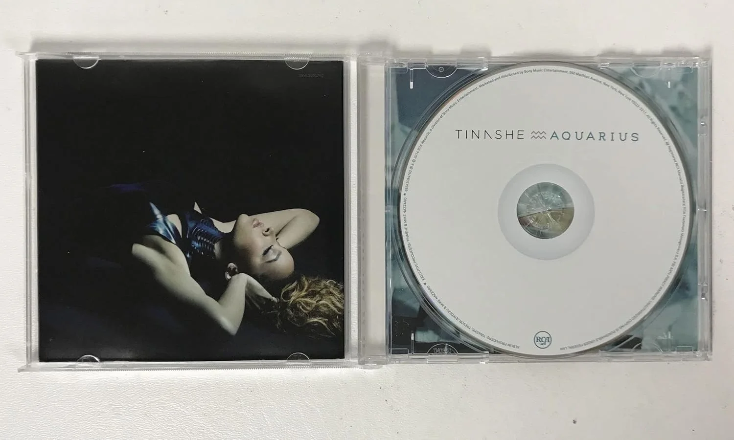 Tinashe Signed Autographed "Aquarius' Music CD Compact Disc, image 2