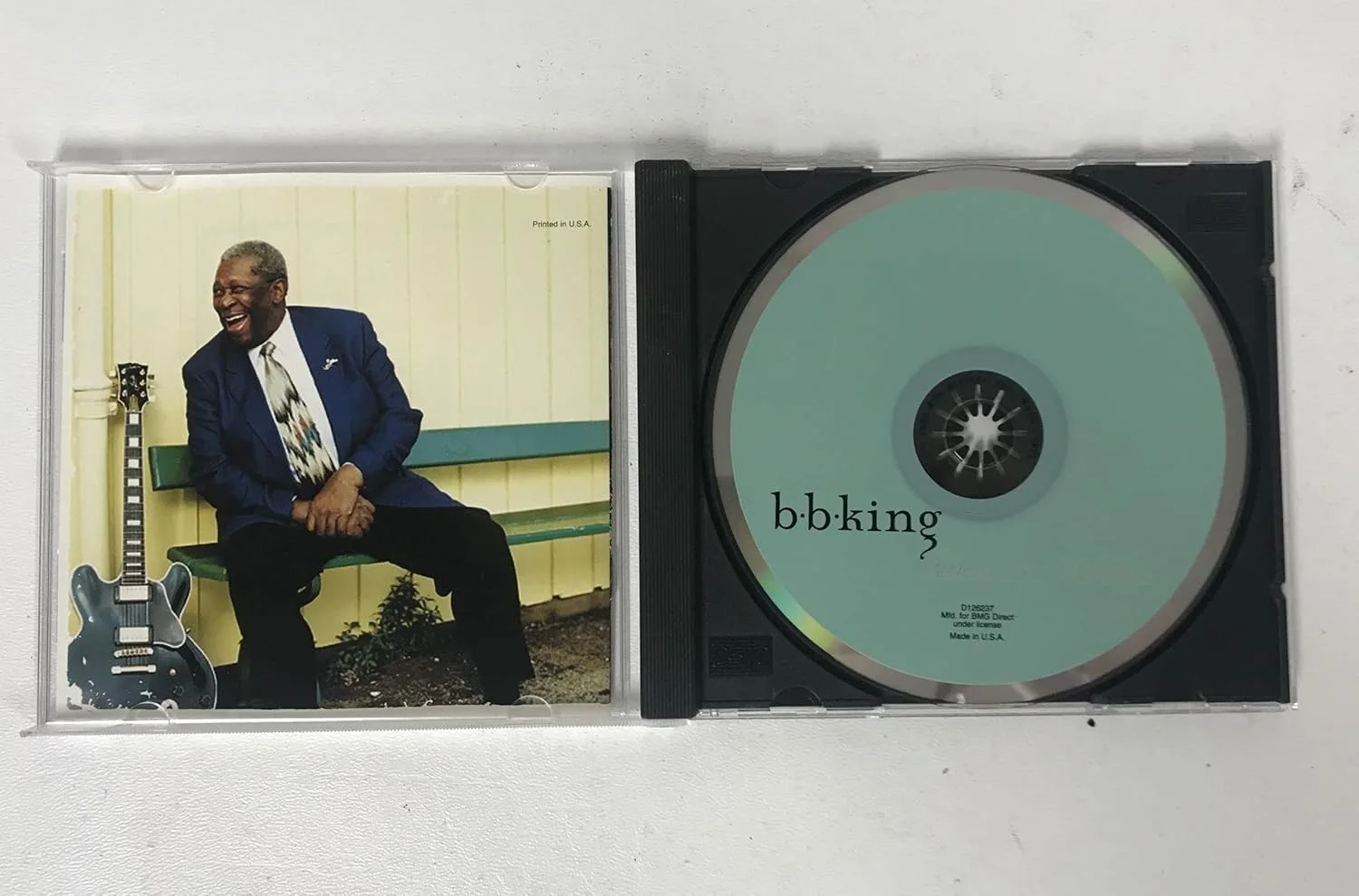 B.B. King Signed Autographed "Blues in the Bayou" Music CD Compact Disc, image 2
