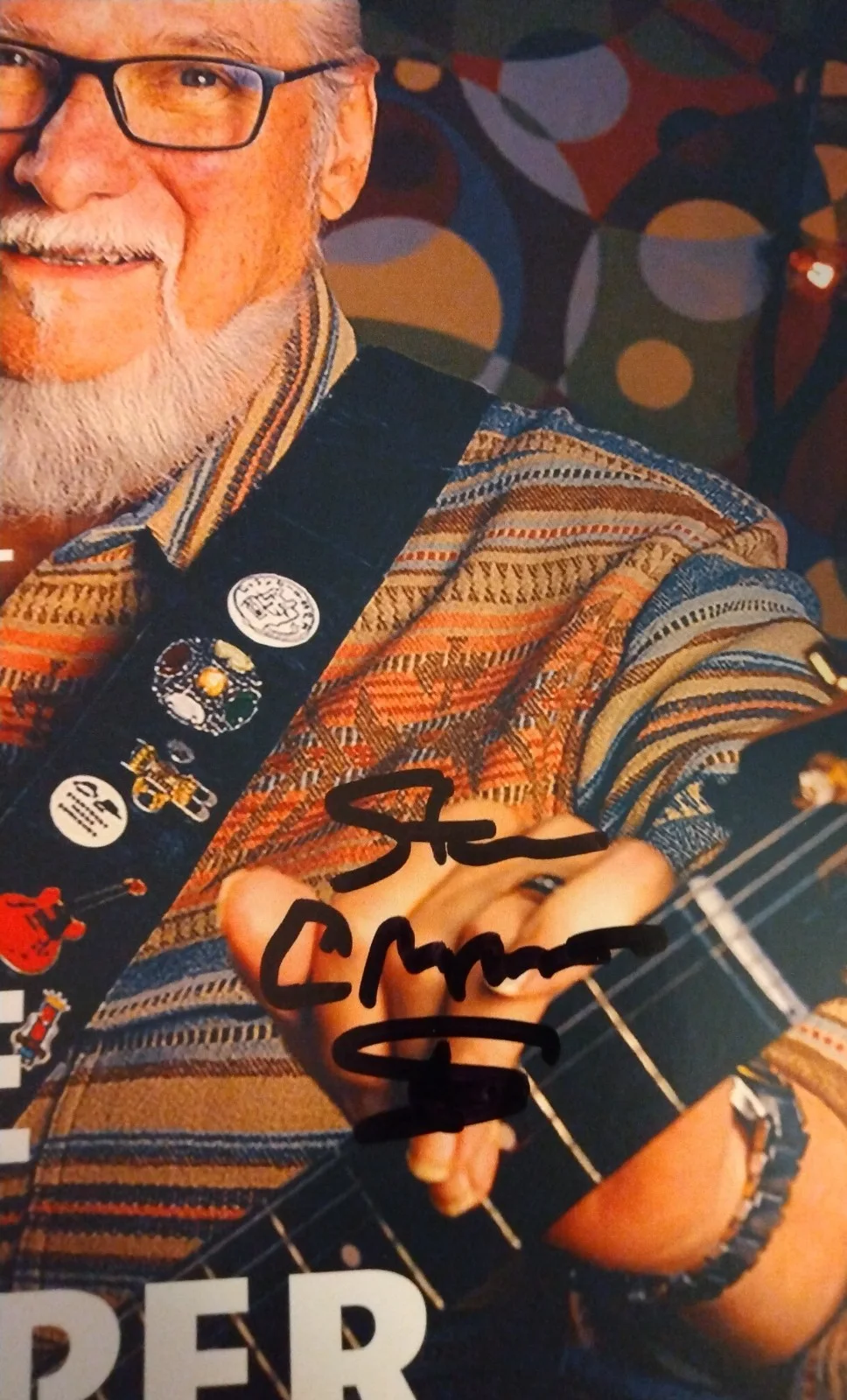 steve cropper - blues news - magazine - signed - autographed, изображение 2