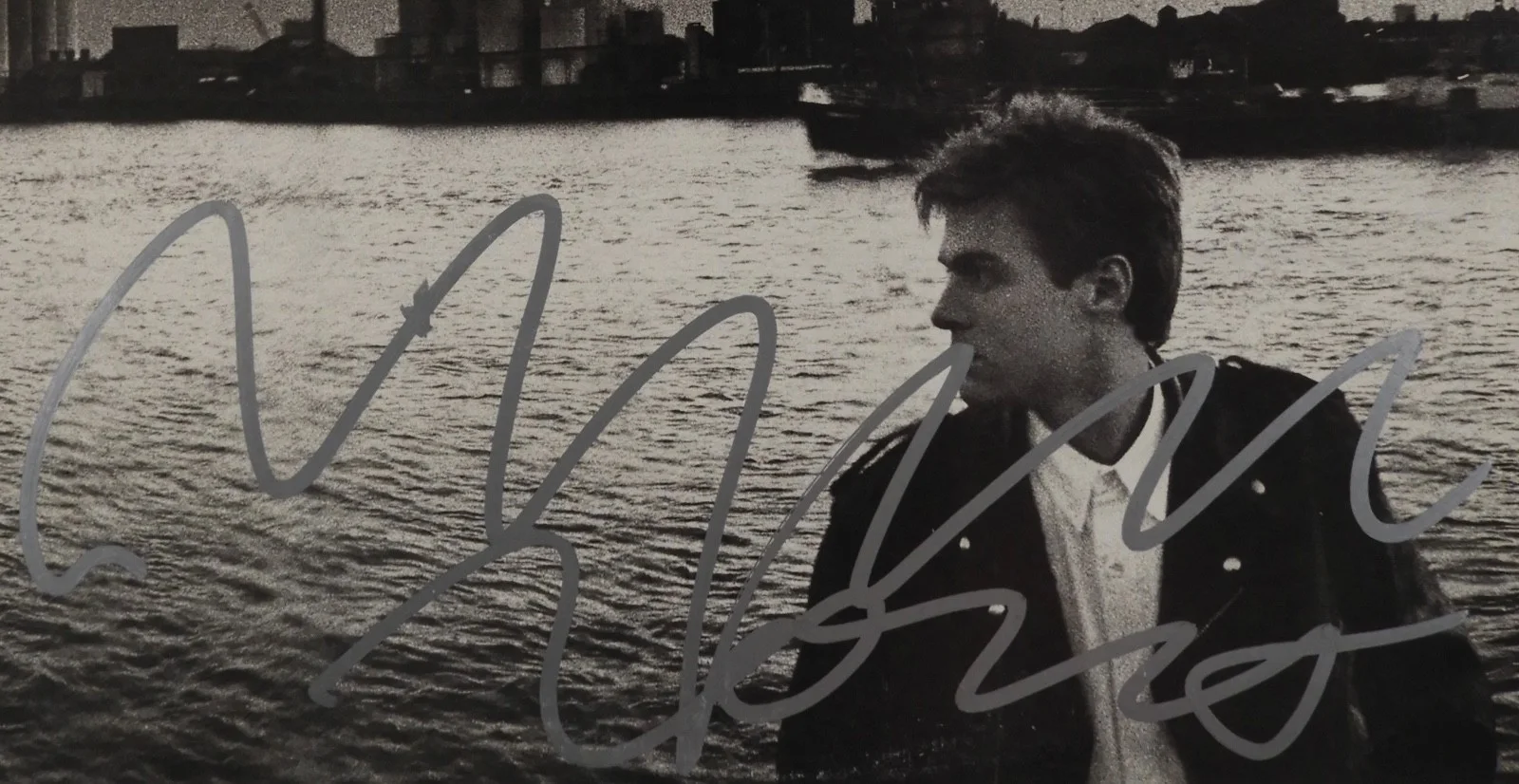 Bryan Adams JSA Signed Autograph Album Vinyl Record Into The Fire, image 2