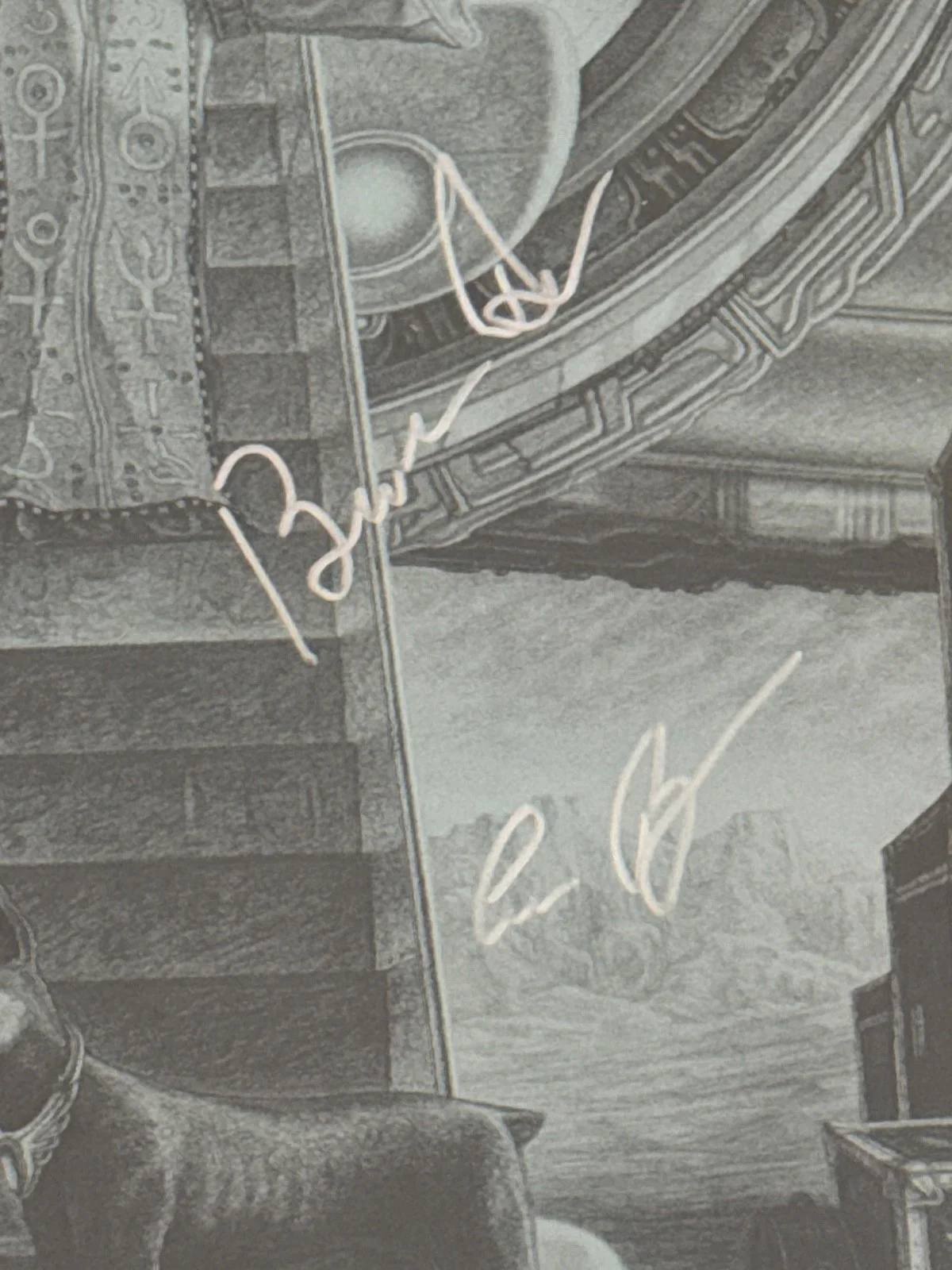 Blue Oyster Cult signed Extraterrestrial Live Album Allen Lanier, Bloom & Buck), изображение 3