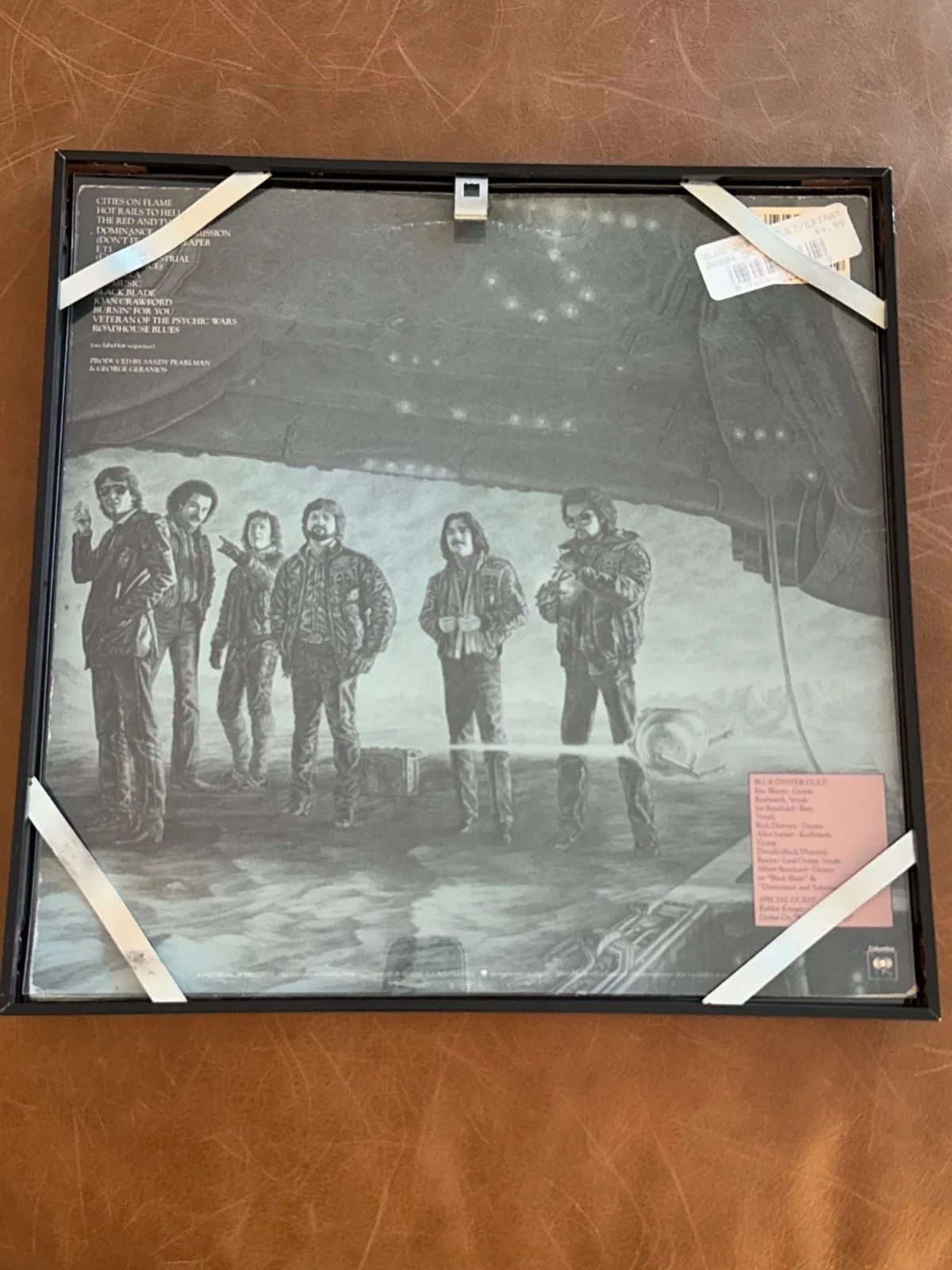 Blue Oyster Cult signed Extraterrestrial Live Album Allen Lanier, Bloom & Buck), изображение 4