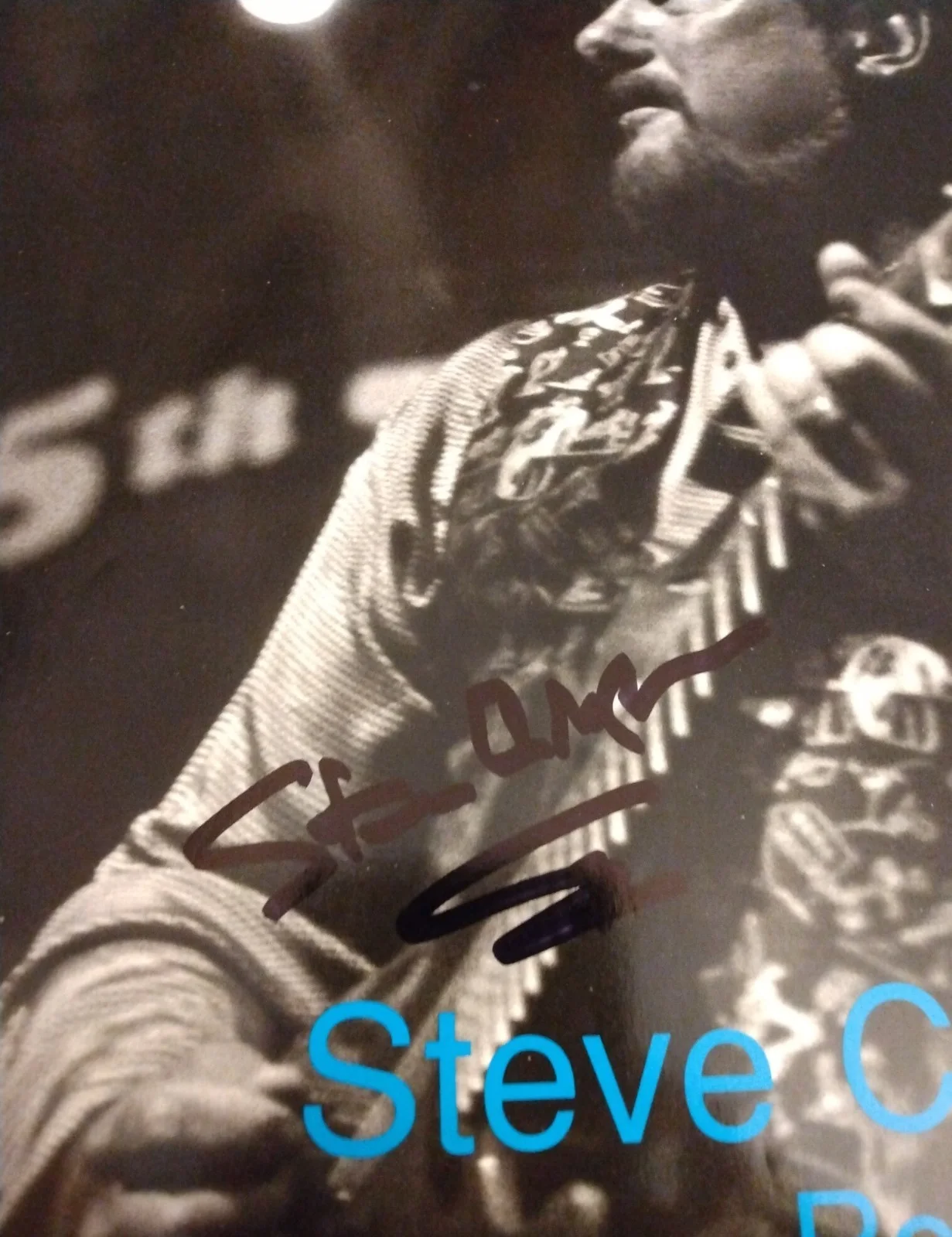 steve cropper - blues in britain - magazine - signed - autographed, image 2