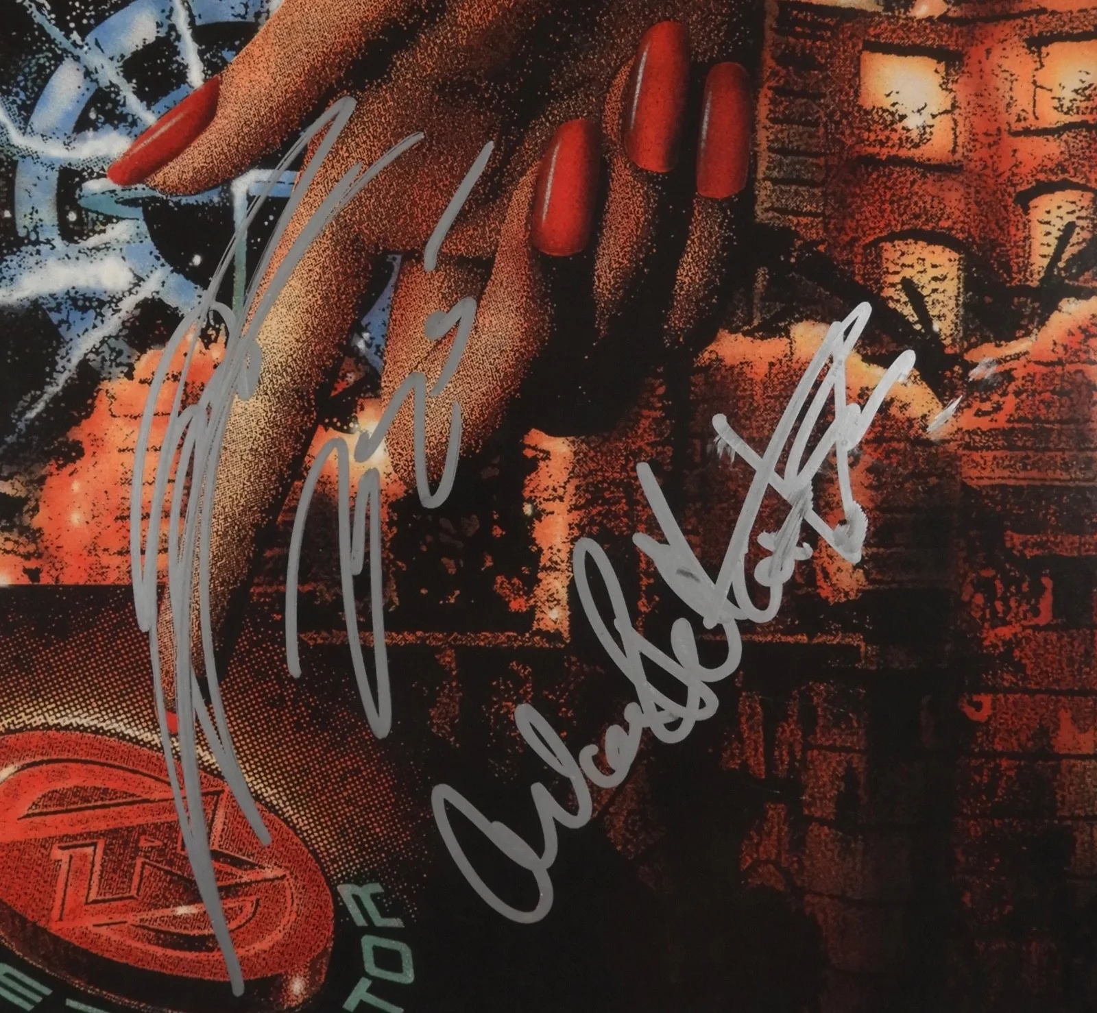 Stephen Pearcy Ratt JSA Signed Autograph Album Record Vinyl Warren DeMartini, image 2