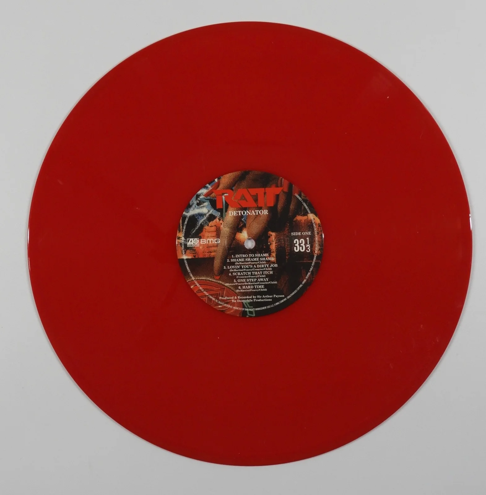 Stephen Pearcy Ratt JSA Signed Autograph Album Record Vinyl Warren DeMartini, image 3