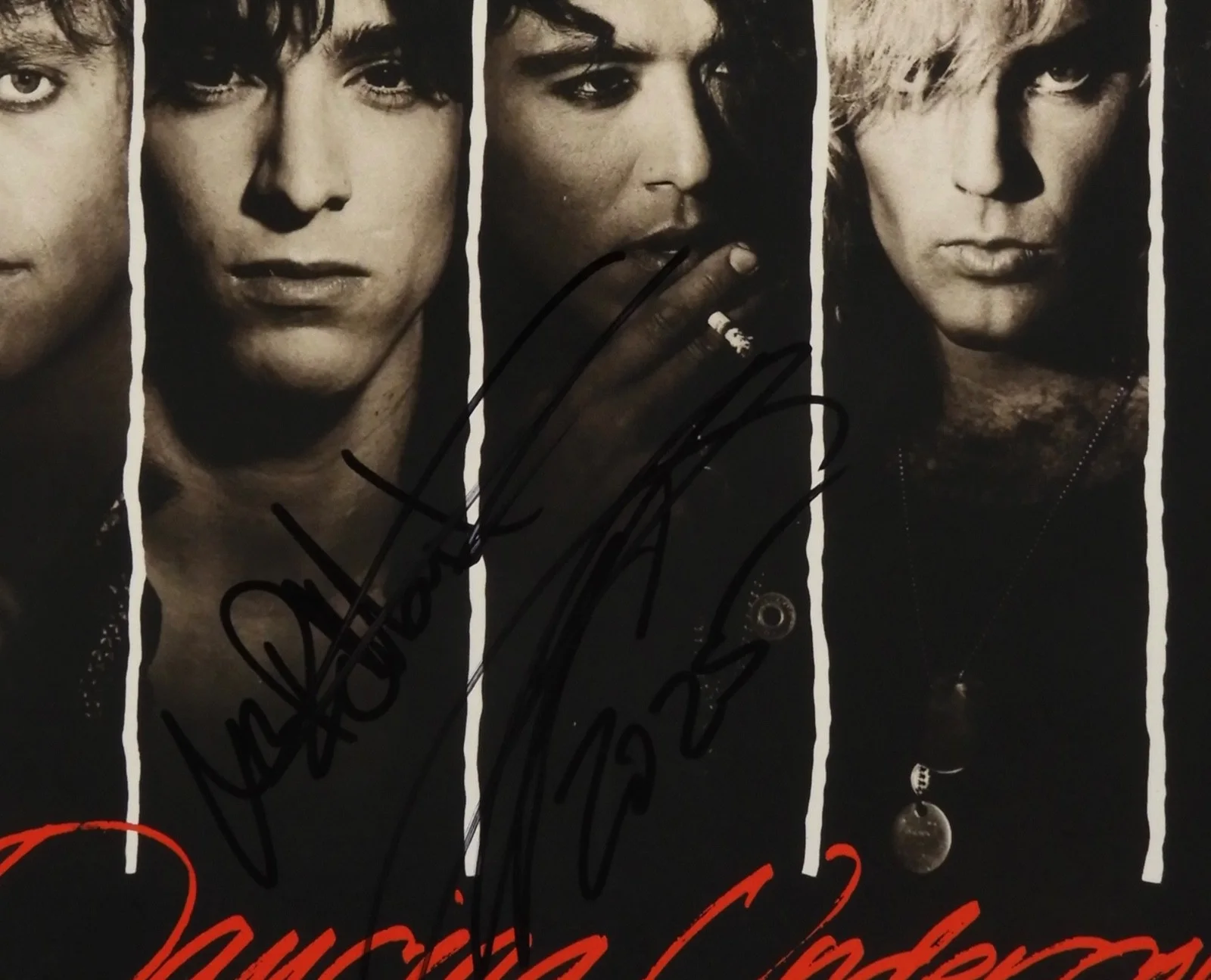 Stephen Pearcy Ratt JSA Signed Autograph Album Record Vinyl Warren DeMartini, image 2