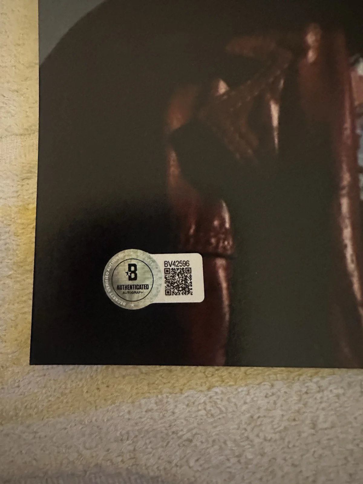 Brad Pitt Signed 11 X 14 Fight Club Tyler Durden Beckett Coa Legend, image 2