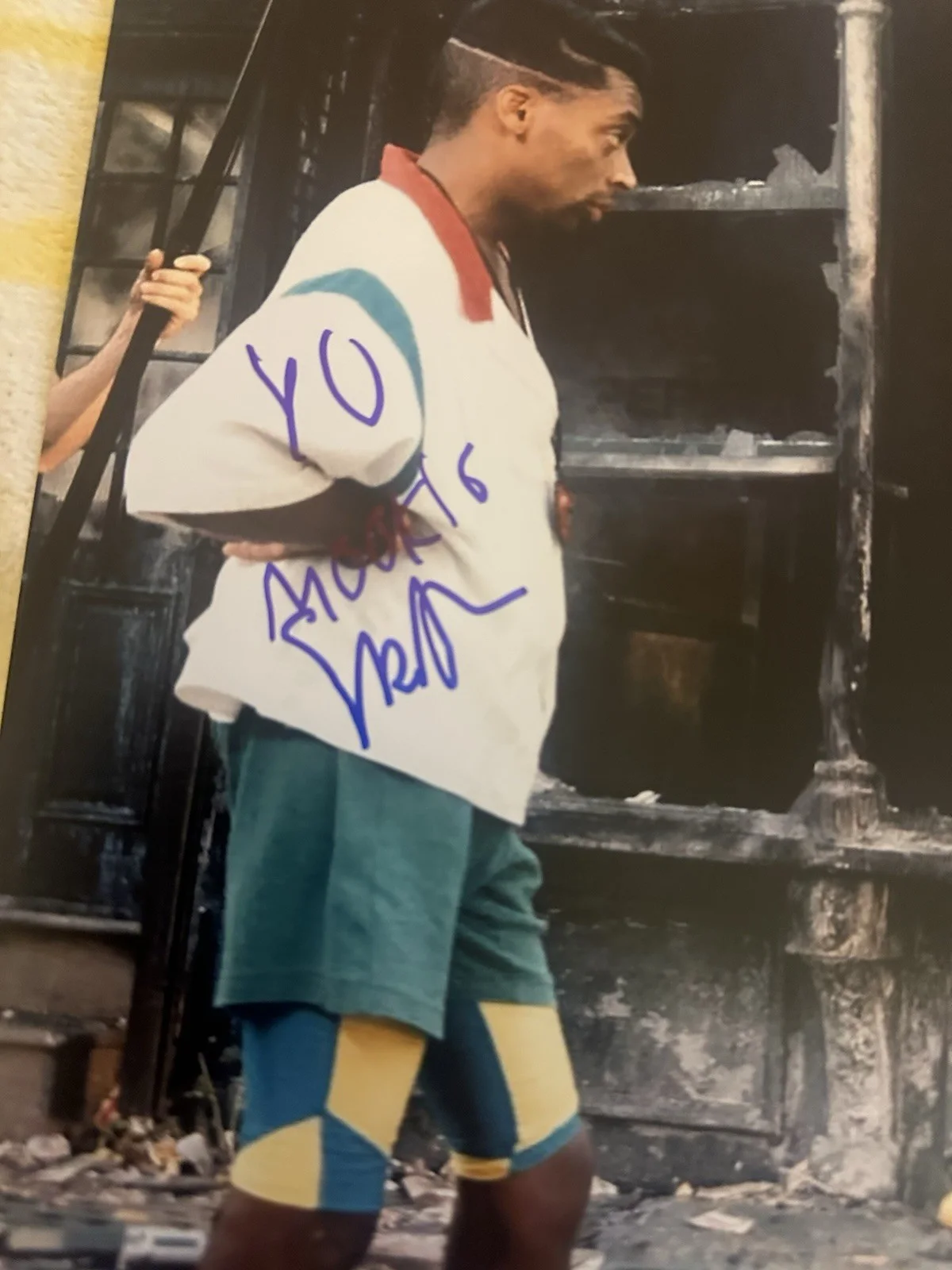 Spike Lee Signed 11 X 14 Do The Right Thing Mookie Beckett Coa, изображение 2