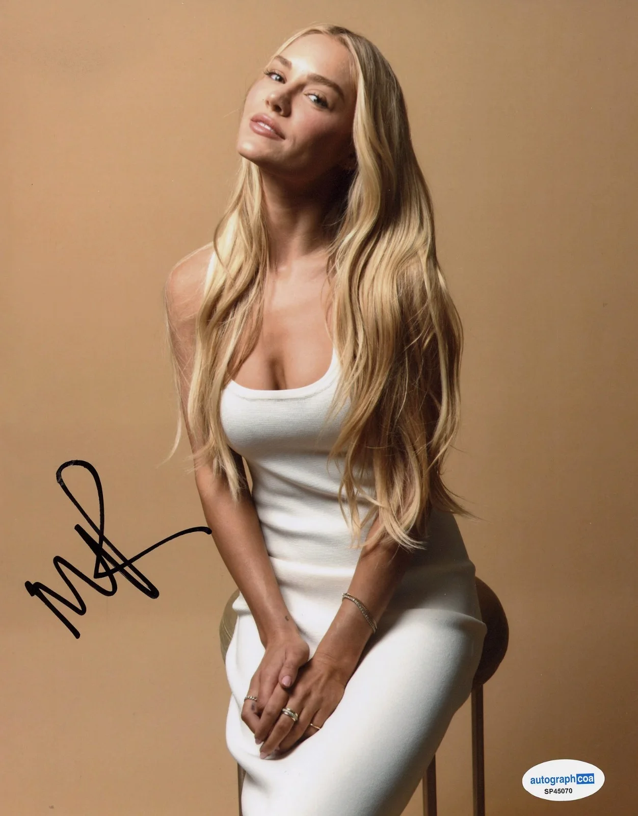 Michelle Randolph — Michelle Randolph signed Autograph 8x10 Photo EXCT PROOF d LANDMAN Hot SEXY ACOA, изображение 4