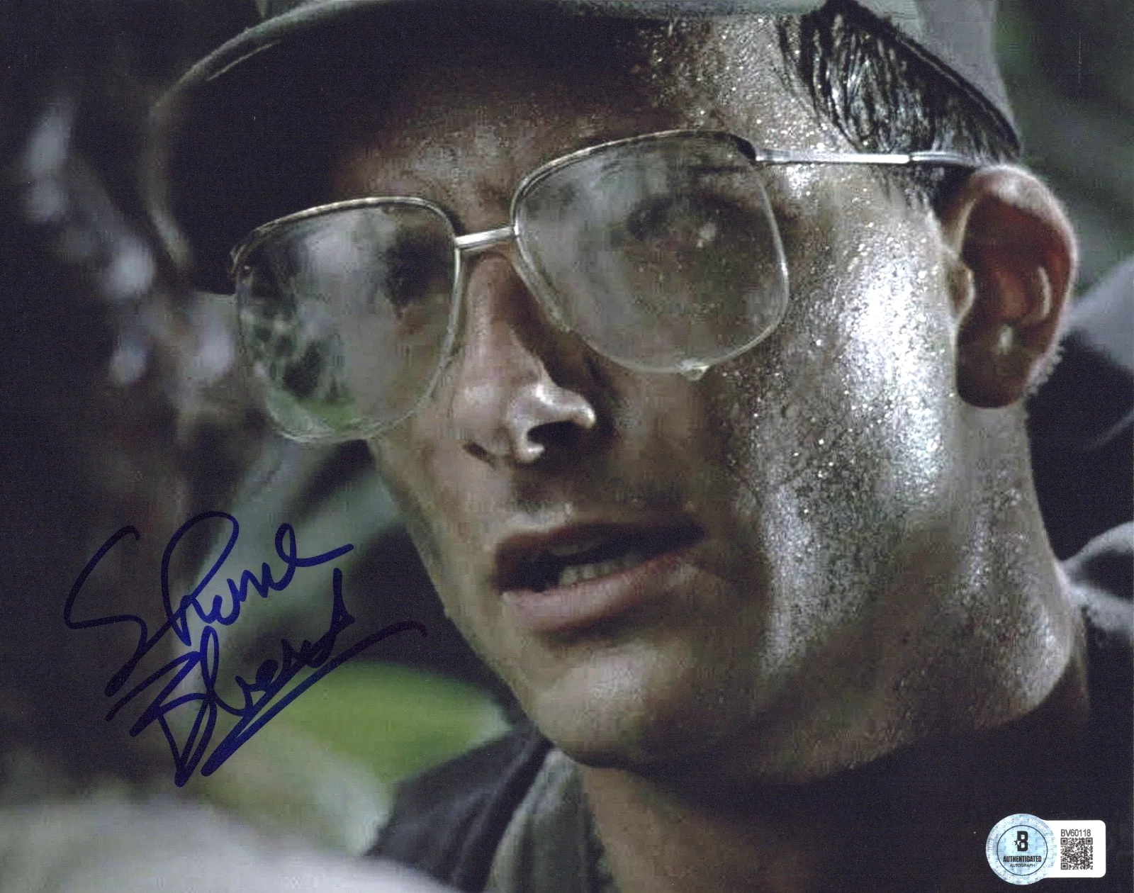 Shane Black — Shane Black Signed 'Predator' Hawkins 8x10 Movie Photo 5 BAS Beckett COA