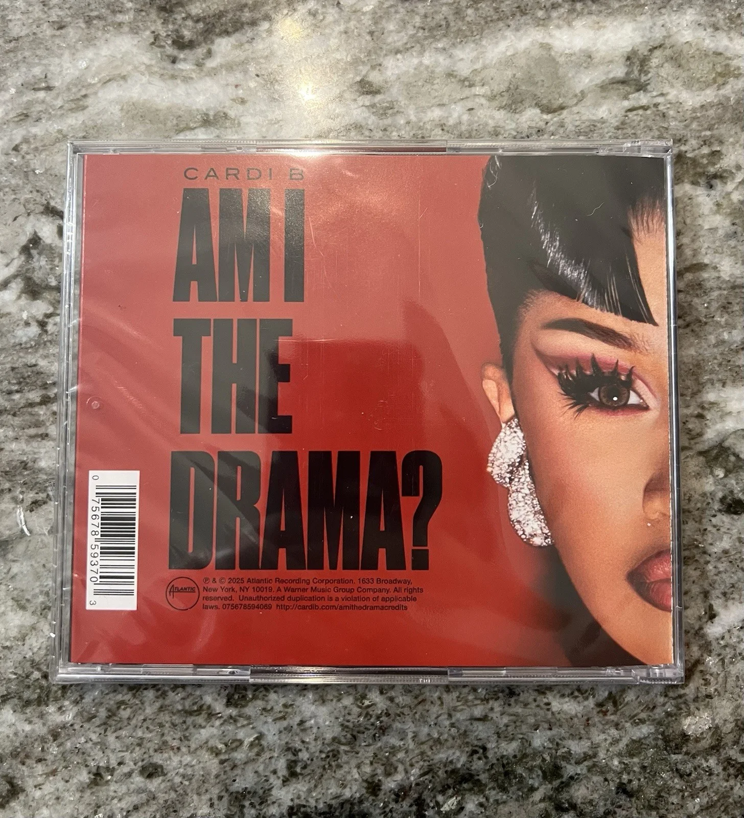 Cardi B AM I THE DRAMA? Alternate Cover CD with Signed Insert. SEALED, изображение 3