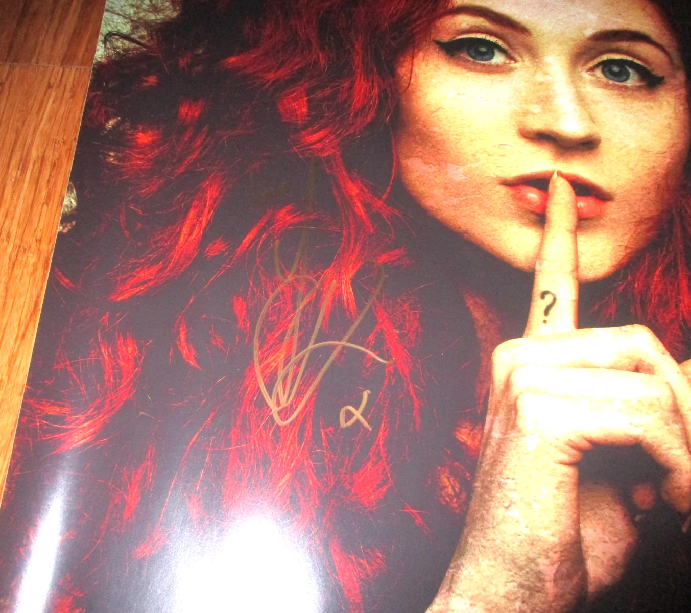 Janet Devlin Signed Poster - Famed Singer, image 2