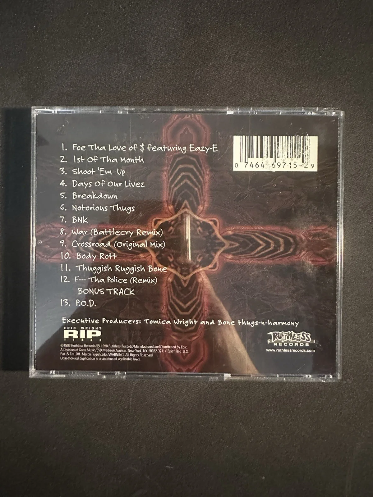 Bone Thugs n Harmony The Collection CD V1 Signed Bizzy Krayzie Flesh, изображение 3