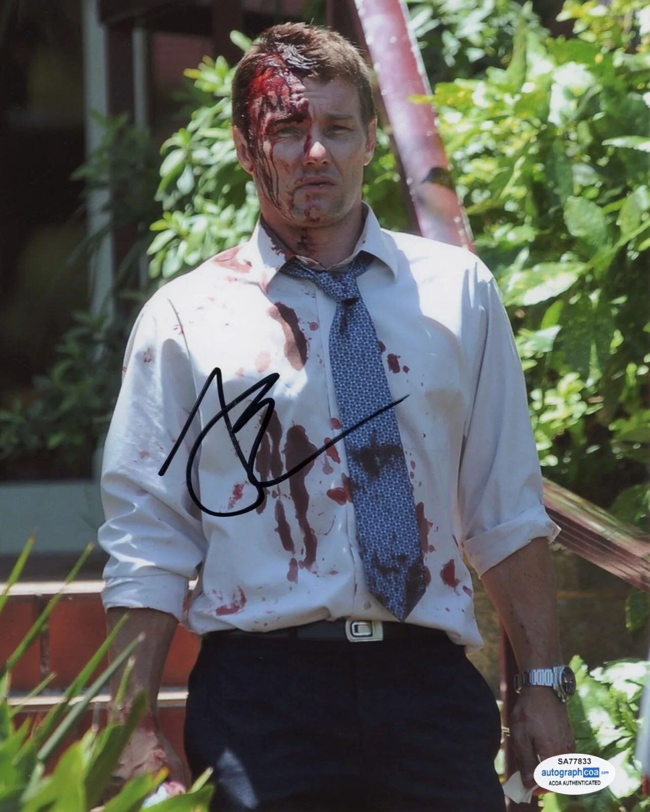 JOEL EDGERTON — Joel Edgerton signed "FELONY" 8x10 Photo d EXACT PROOF Train Dreams ACOA COA, image 4