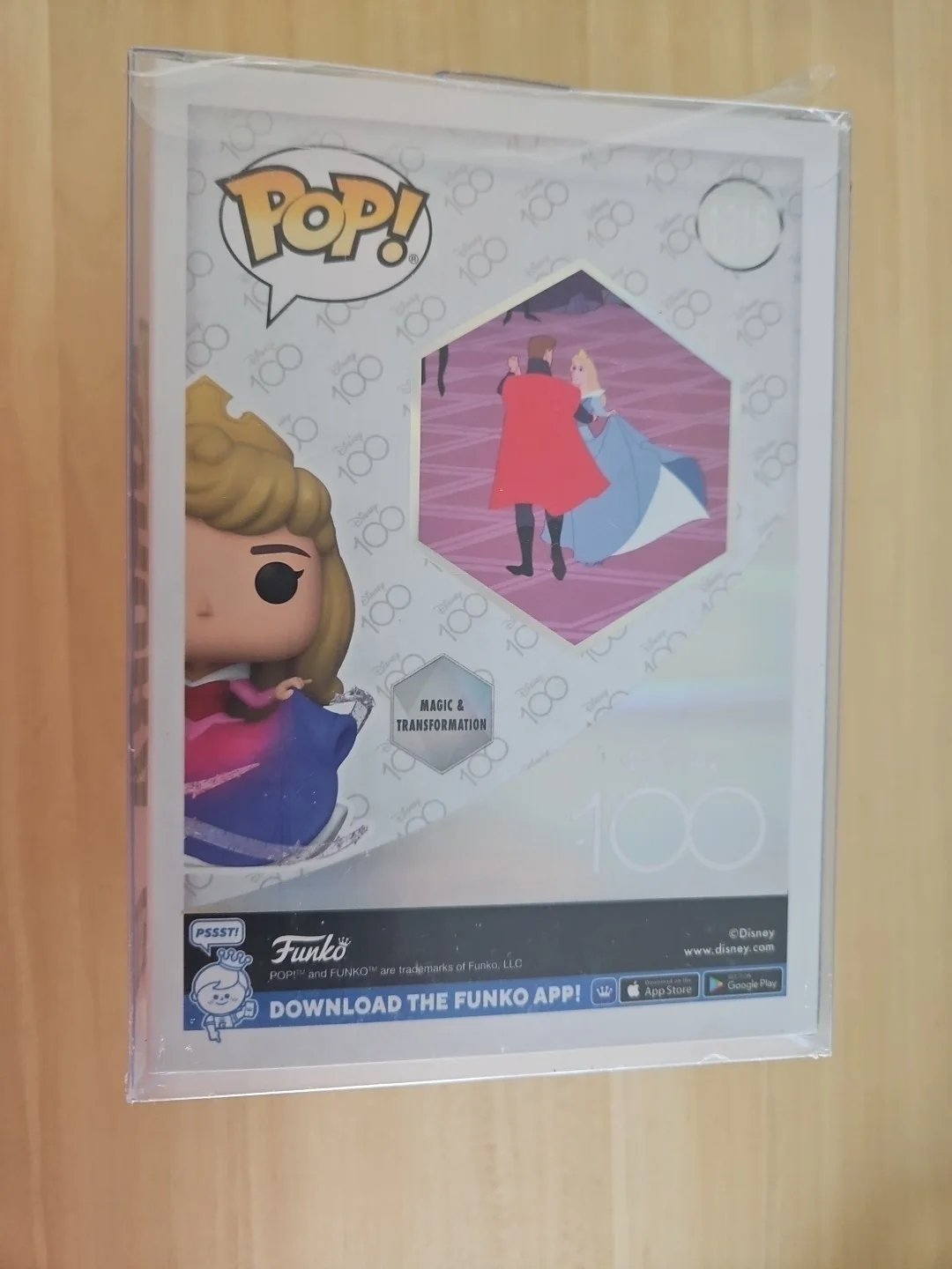 jennifer hale — Jennifer Hale Signed Funko POP Disney 100 1316 Aurora Signed & Tone OCCM COA, image 5