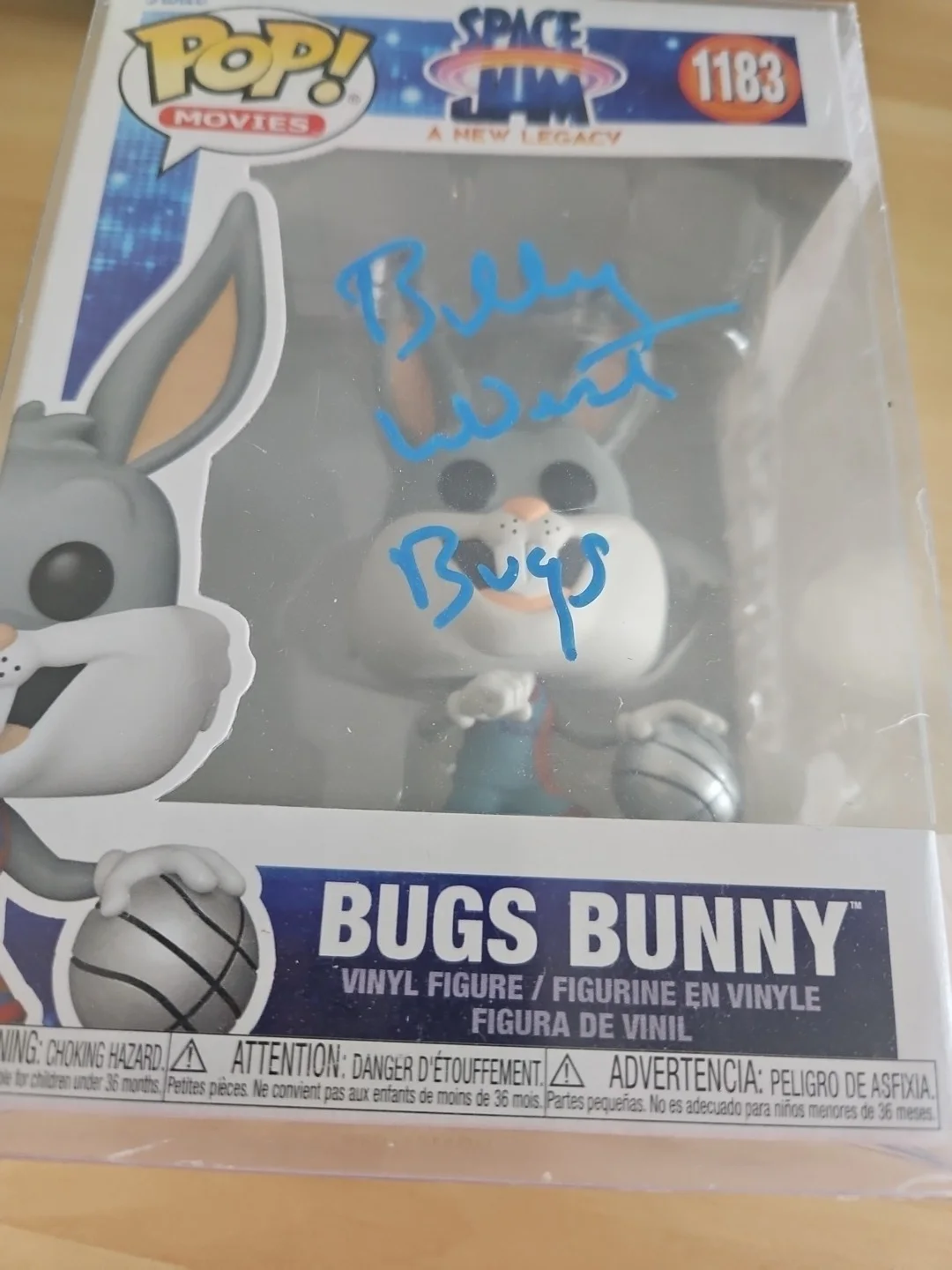 Billy West — Billy West Signed Autograph Auto Funko Pop JSA Space Jam Bugs Bunny Voice 1183, image 2