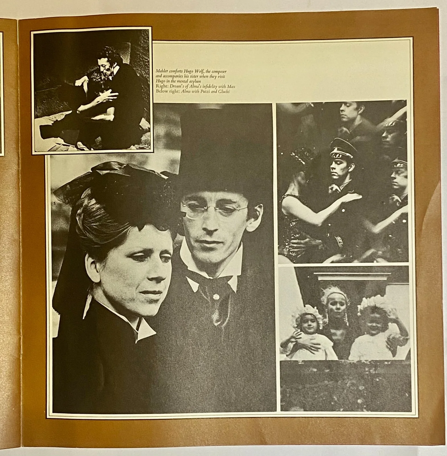 MAHLER Rare vintage Ken Russell Film 1974 press kit 30 X 30CM, изображение 5