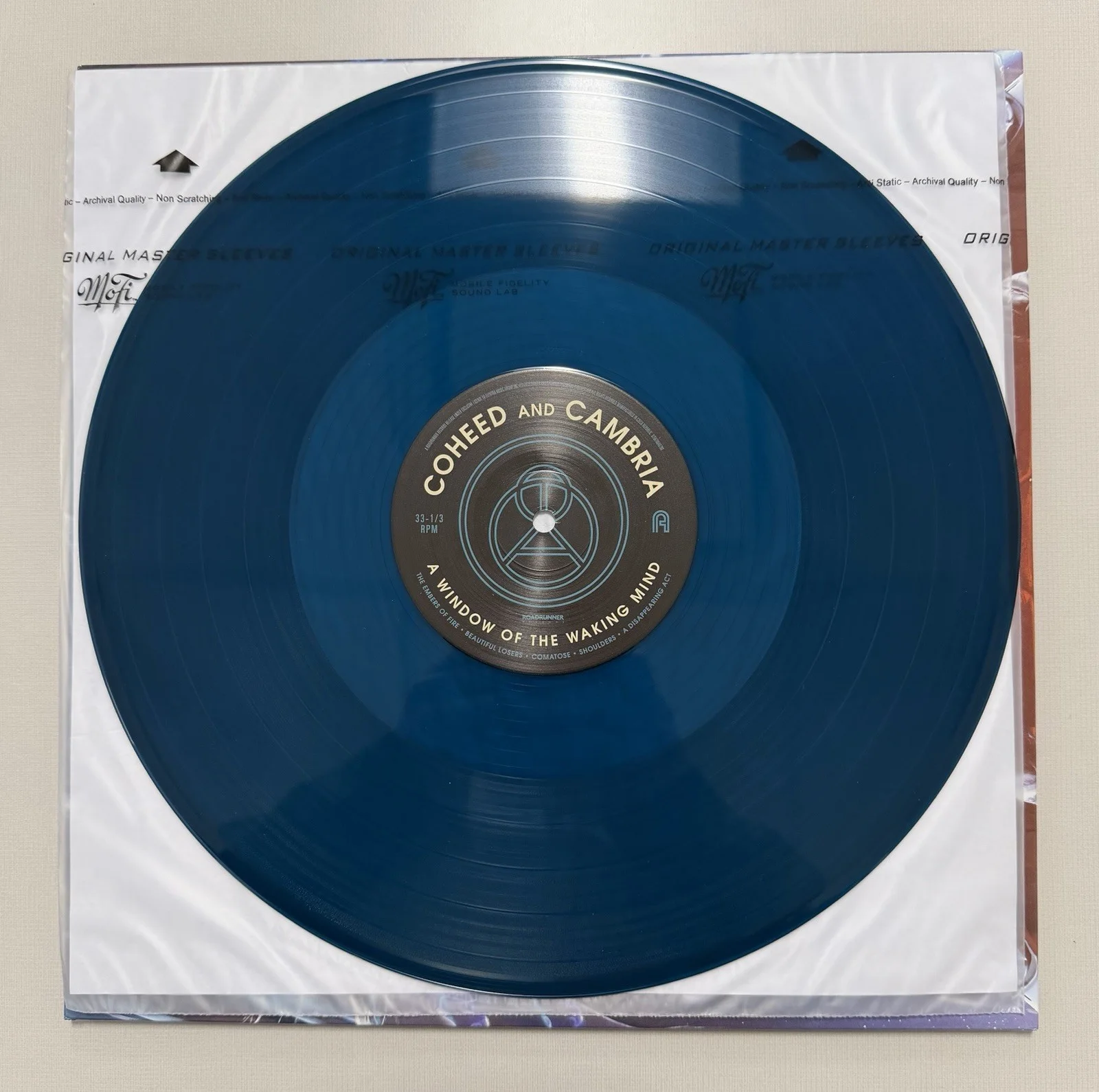 COHEED & CAMBRIA Signed Vinyl Autographed Vaxis II Auto LP Record, image 5