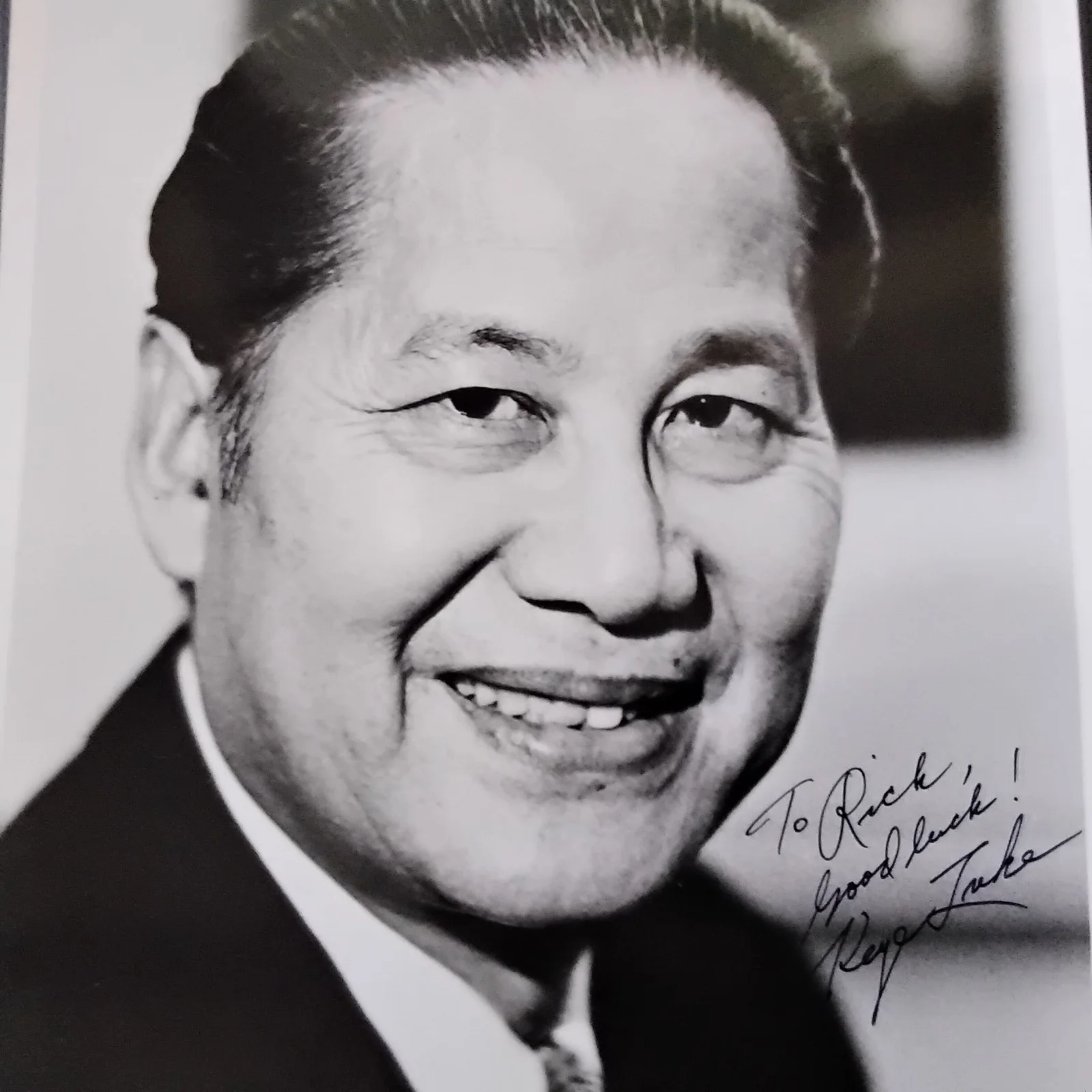 Keye Luke SIGNED Photo 30s Movie TV Actor Charlie Chan #1 Kung Fu Green Hornet, изображение 2