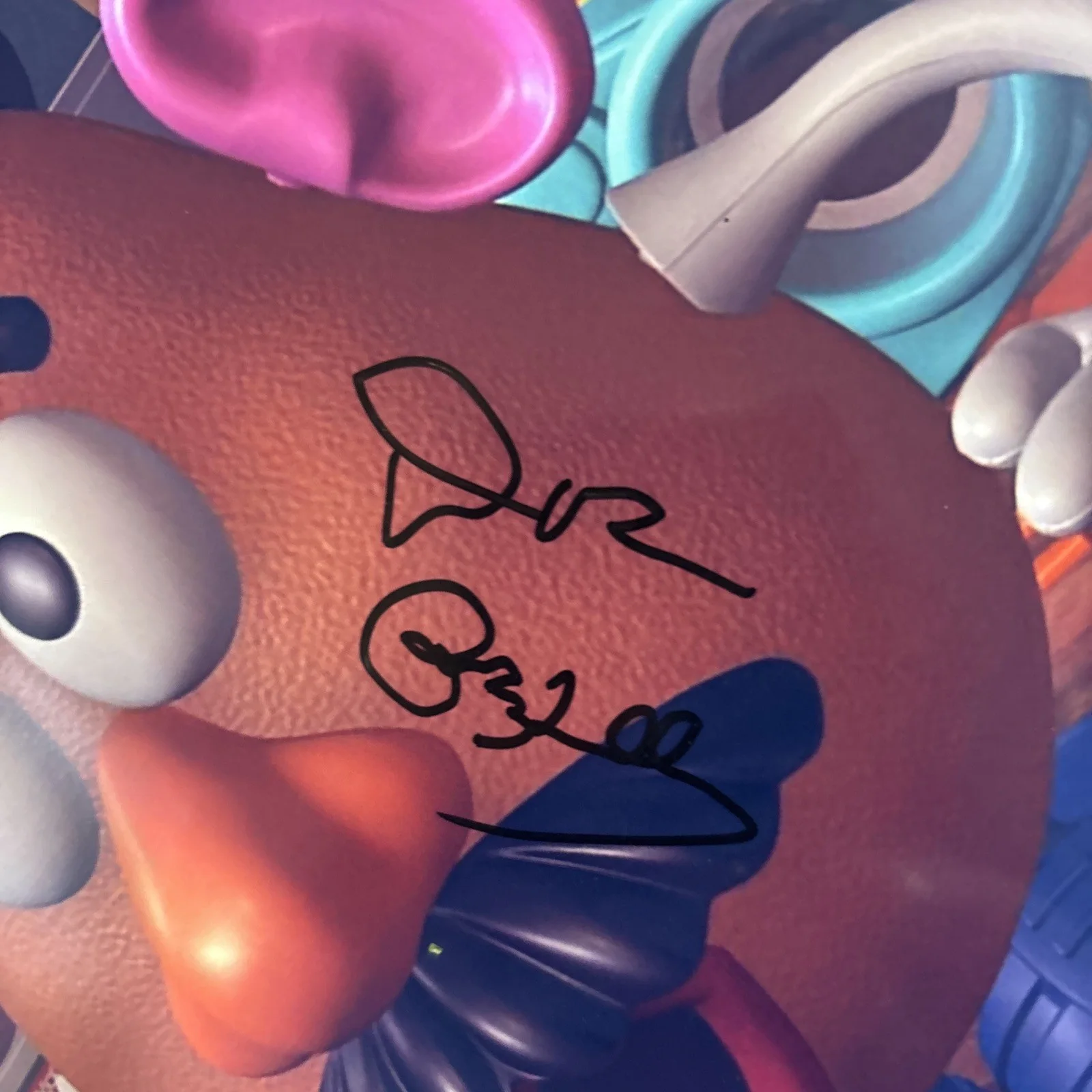 DON RICKLES — Don Rickles Signed Mr Potato head Photo!! Toy Story, image 2