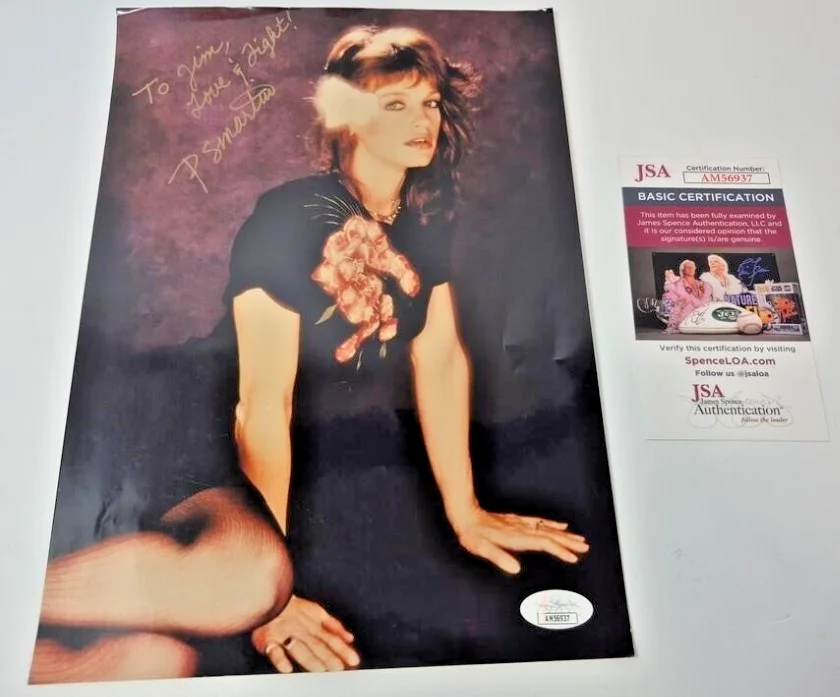 Pamela Sue Martin — Pamela Sue Martin Dynasty Actress Signed Autographed 8X12 Photo - JSA COA