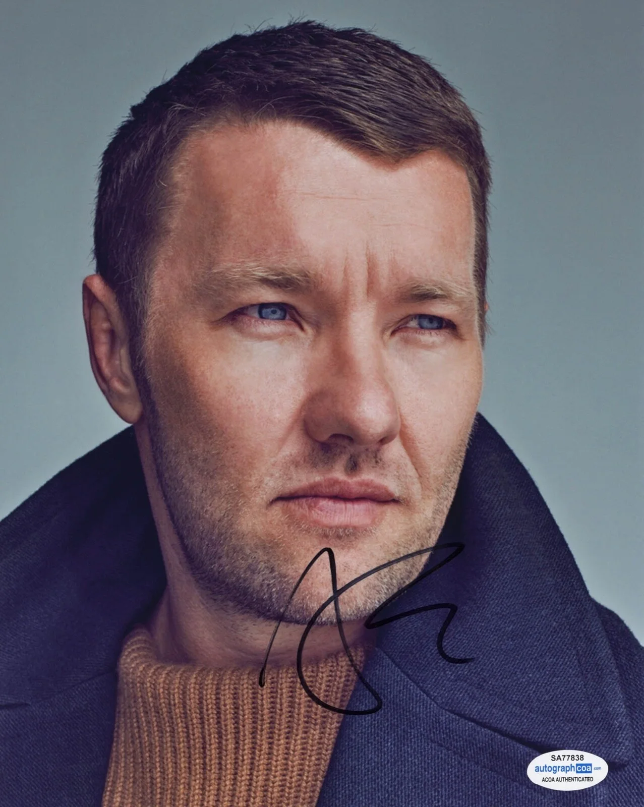 JOEL EDGERTON — Joel Edgerton signed Autographed 8x10 Photo e Sexy TRAIN DREAMS Warrior ACOA COA, image 3