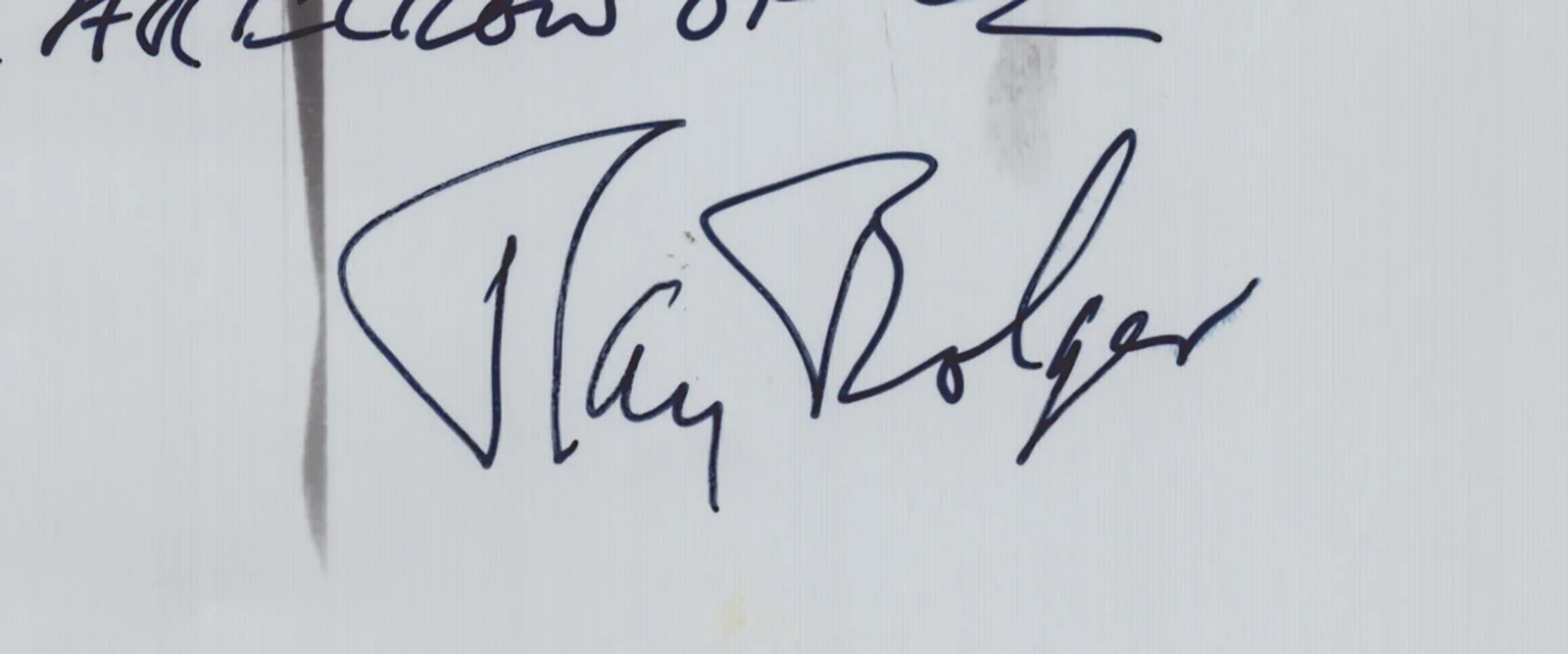 Ray Bolger — RAY BOLGER - AUTOGRAPHED INSCRIBED PHOTOGRAPH, image 2