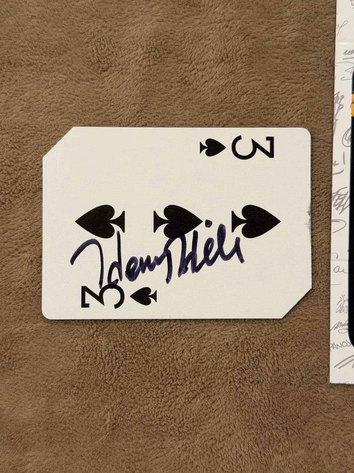 Henry Hill Signed Playing Card JSA COA Goodfellas Autograph Authentic, image 2