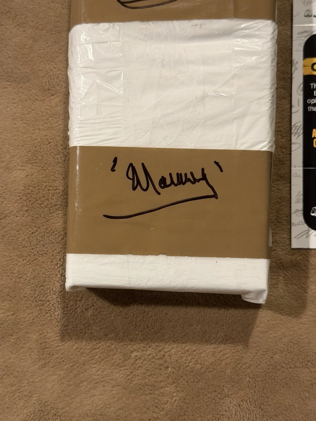 Steven Bauer Signed Fake Brick Of Cocaine Scarface Manny JSA COA Autograph, изображение 3