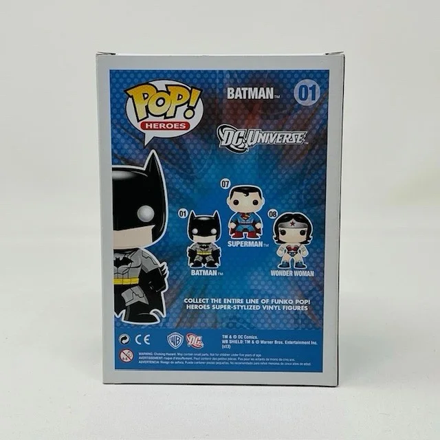 Gregory Capullo & Scott Snyder Autographed DC Universe Batman Funko Pop #01 JSA, image 4