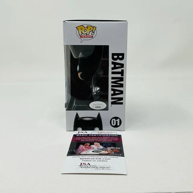 Gregory Capullo & Scott Snyder Autographed DC Universe Batman Funko Pop #01 JSA, image 5