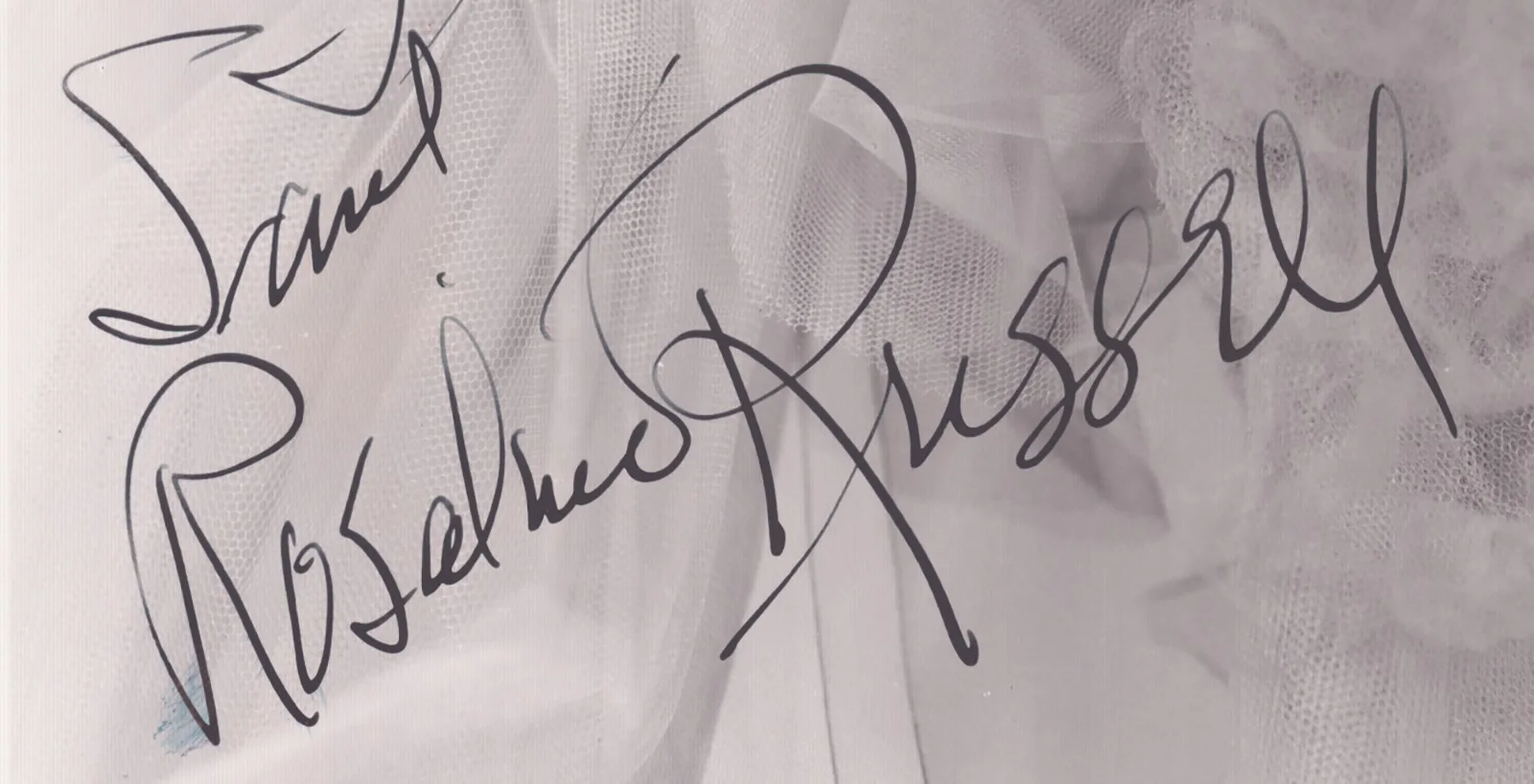 Rosalind Russell — ROSALIND RUSSELL - AUTOGRAPHED INSCRIBED PHOTOGRAPH CIRCA 1936, изображение 2