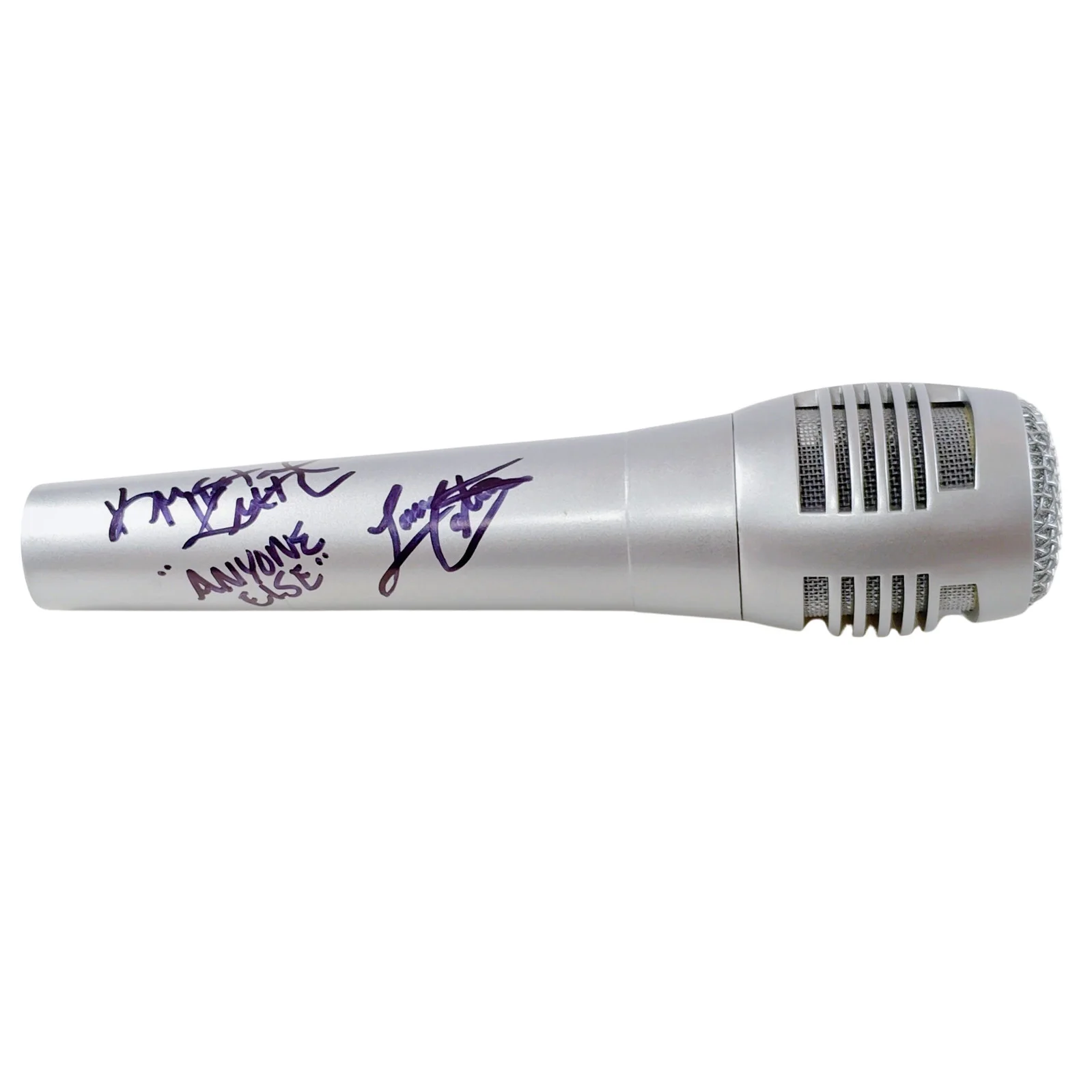Lance Carpenter and Krystal Keith Duo Signed Microphone Country Music Proof COA, изображение 5