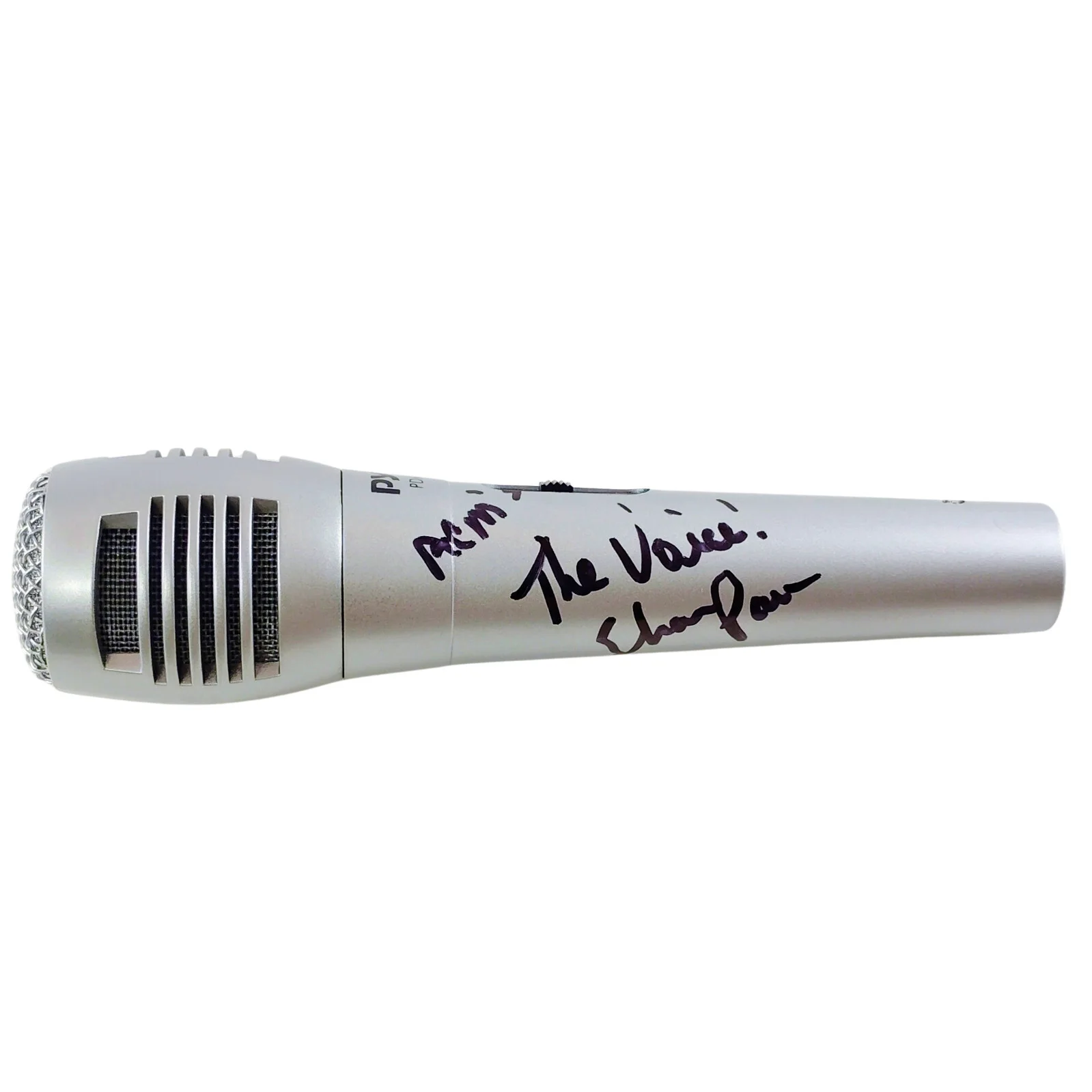 Micrófono de prueba firmado por Shawn Parr foto auténtica música country autógrafo micrófono, изображение 3