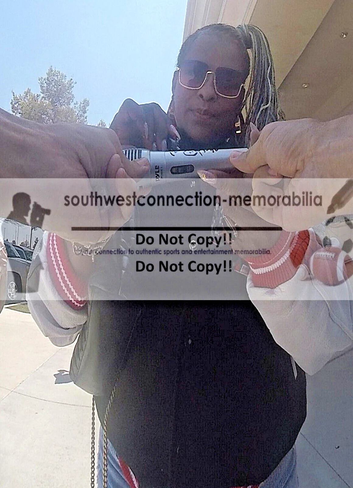 Yo-Yo Signed Microphone Exact Proof Beckett COA Rap Hip Hop 1990s YoYo Autograph, изображение 2