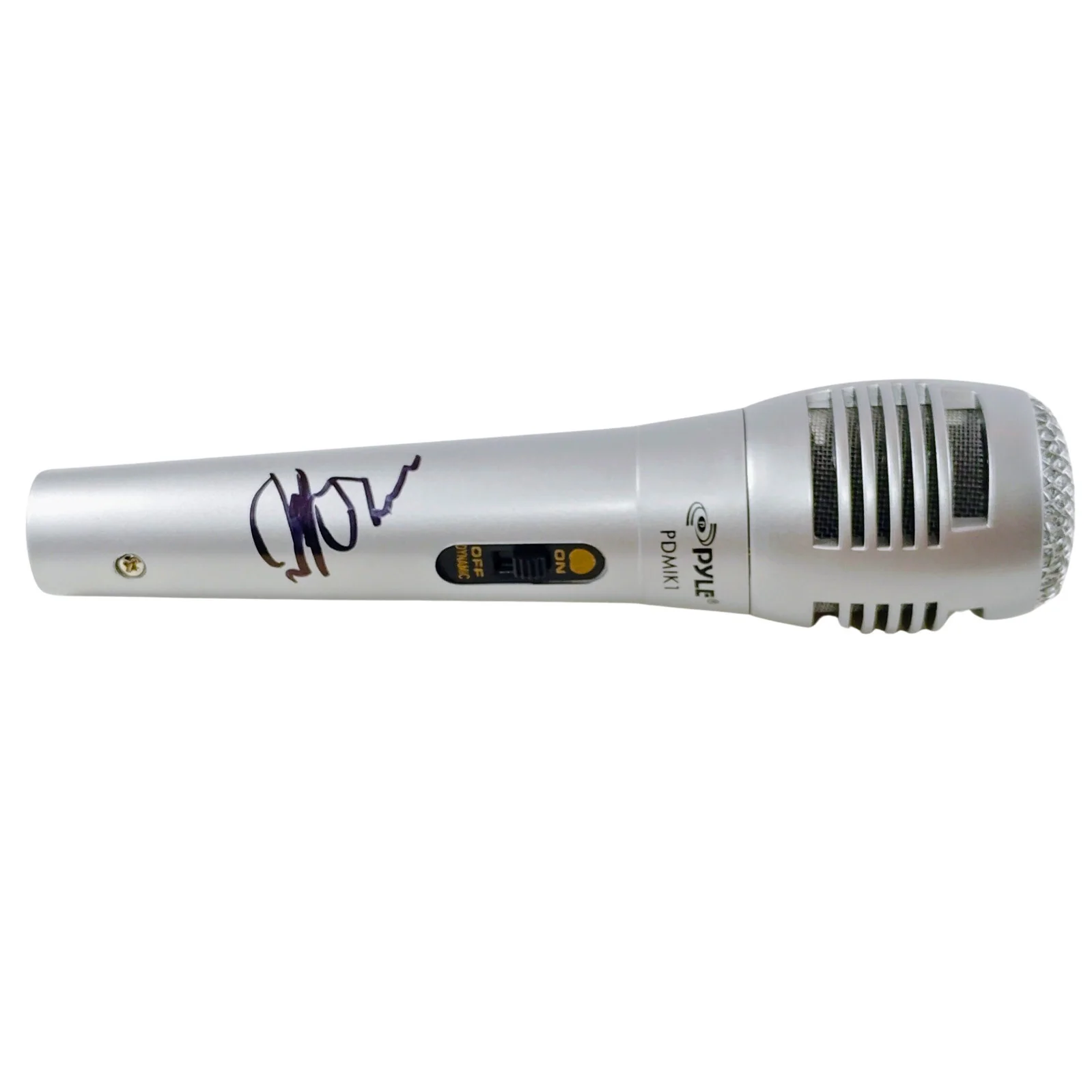 Jeffrey Tambor — Jeffrey Tambor Signed Microphone Voice Actor SpongeBob SquarePants Trolls Proof, image 3